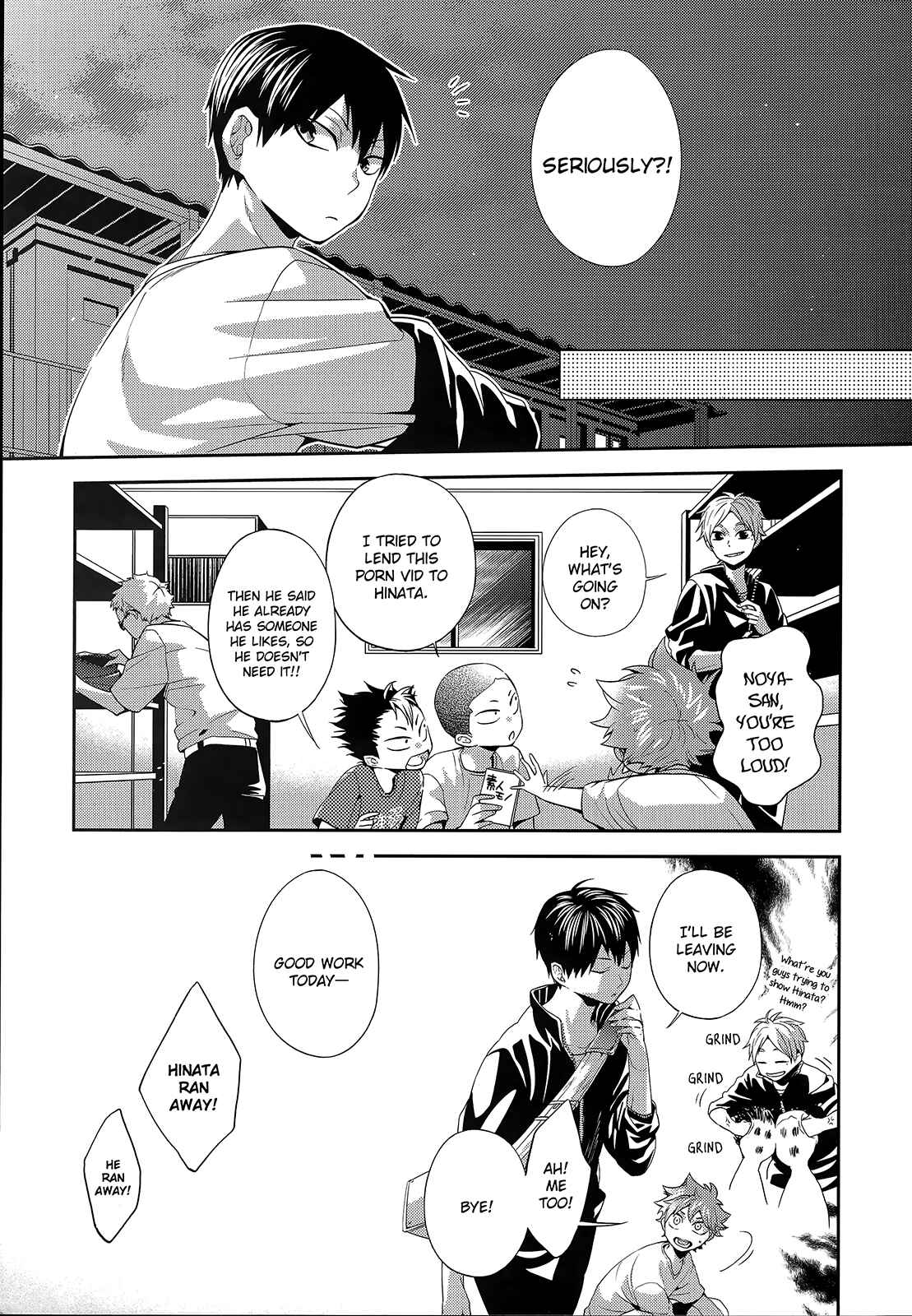 Page 9 Chapter Unknown_5b86 Haikyu!! - Primary Target (Doujinshi)