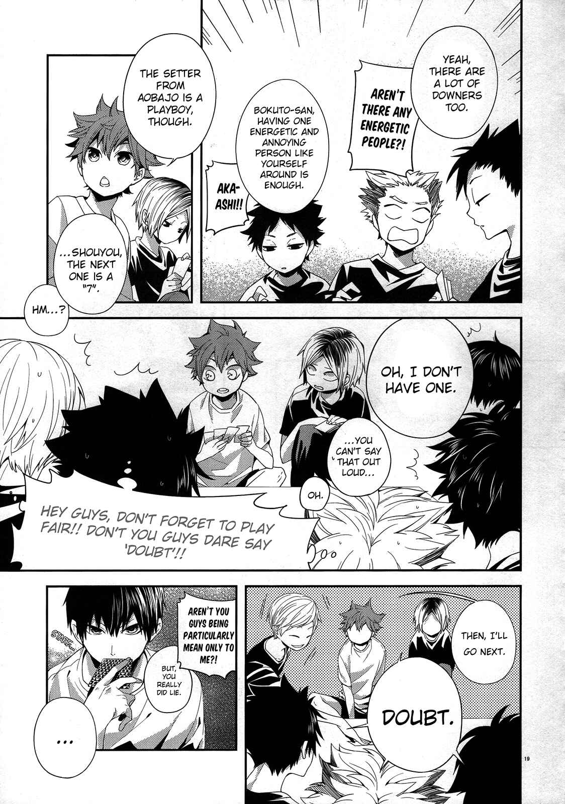 Page 19 Chapter Unknown_779d Haikyu!! - Primary Target (Doujinshi)