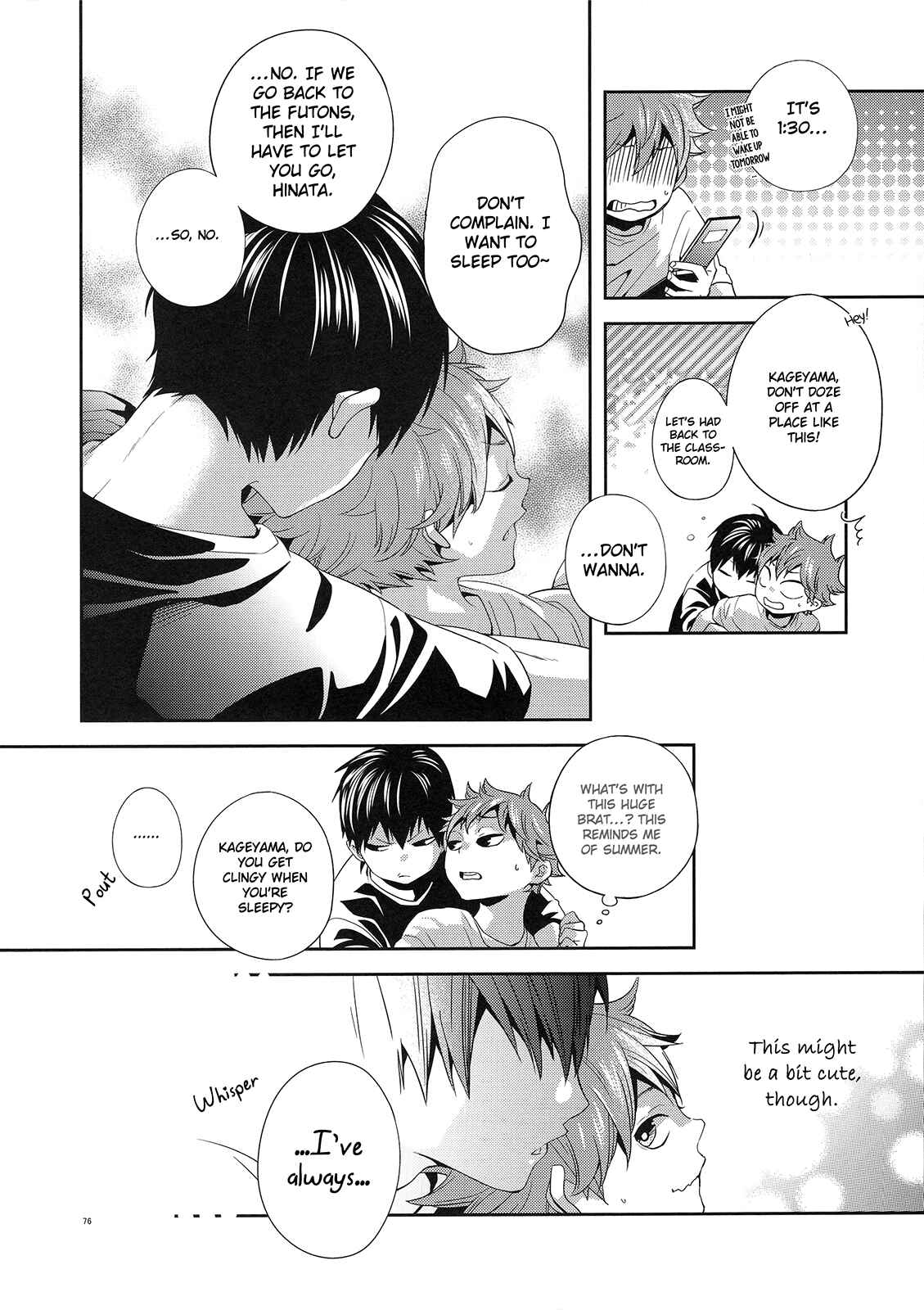 Page 76 Chapter Unknown_779d Haikyu!! - Primary Target (Doujinshi)