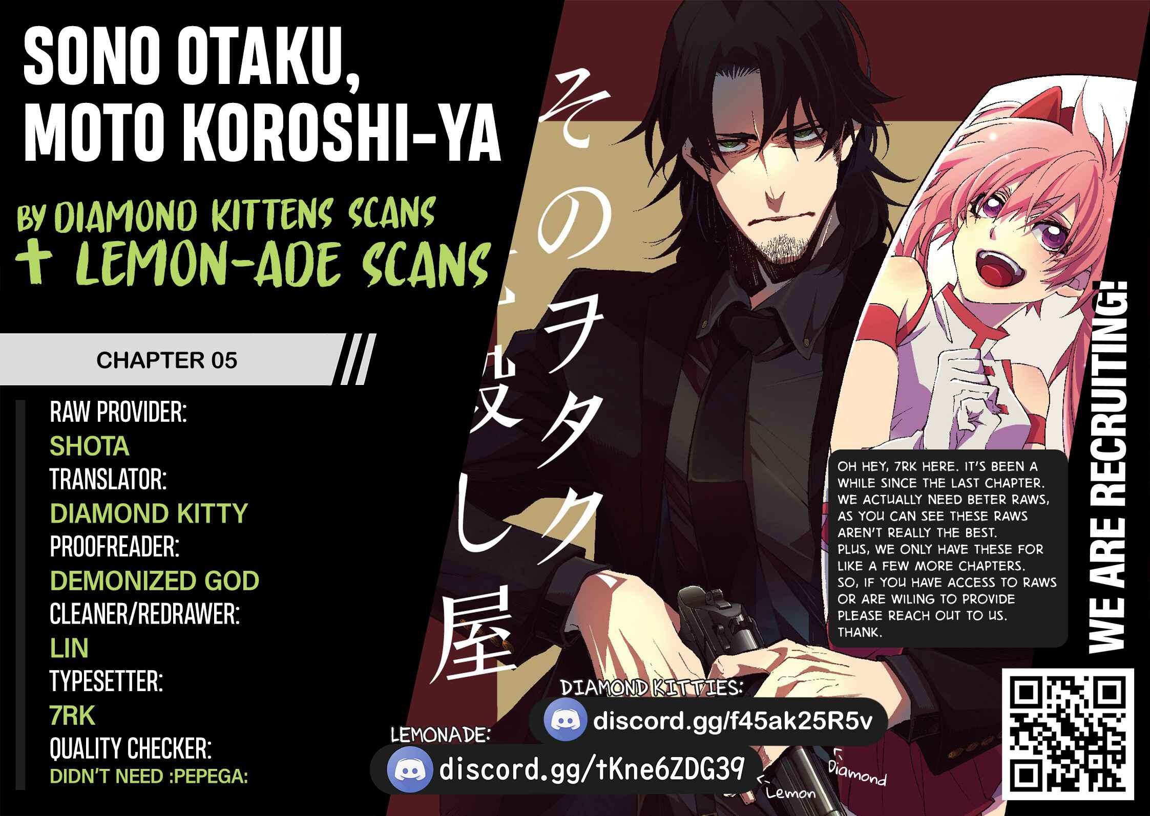 Page 17 Chapter 5 Sono otaku, moto koroshi-ya.