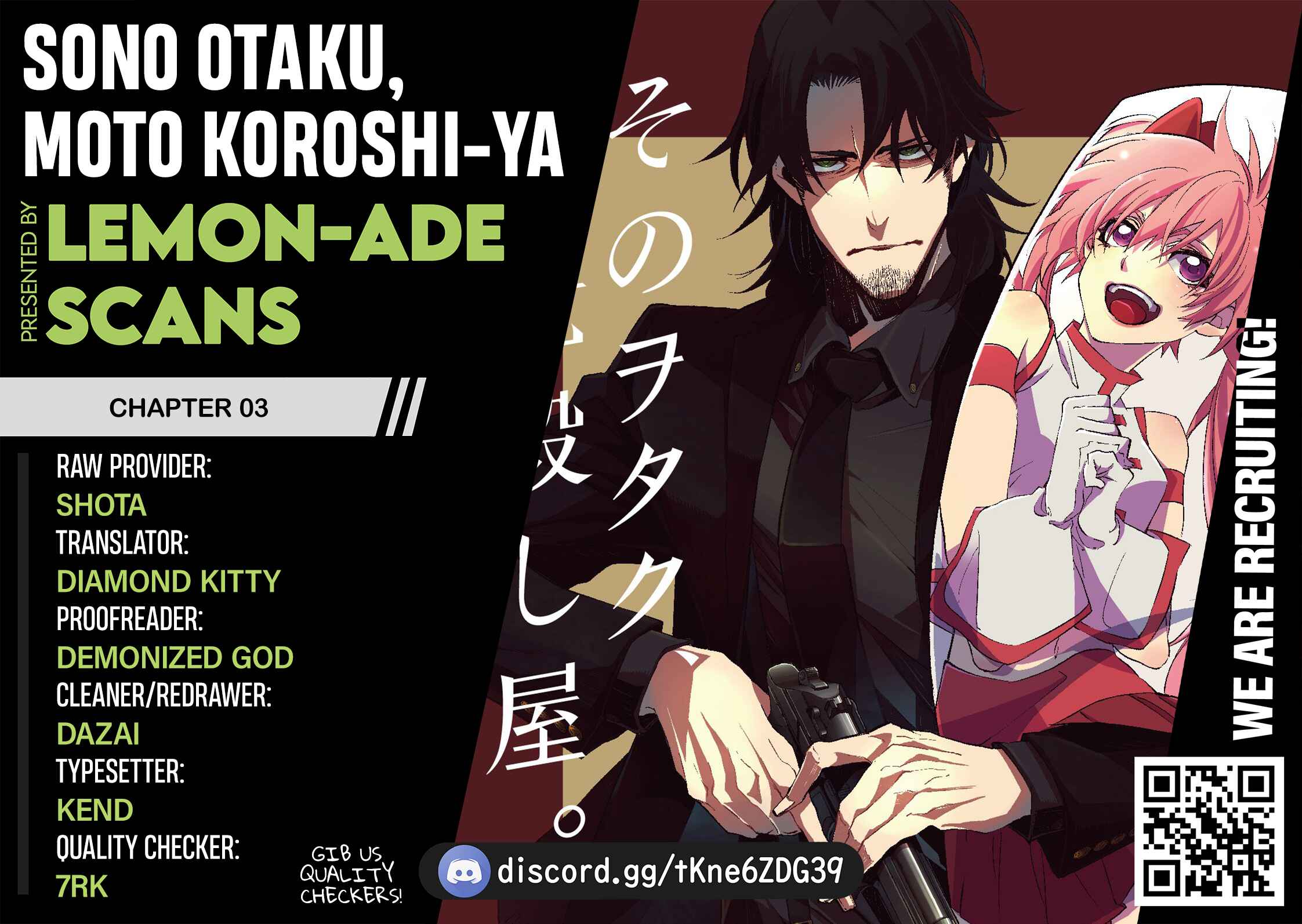 Page 9 Chapter 3 Sono otaku, moto koroshi-ya.