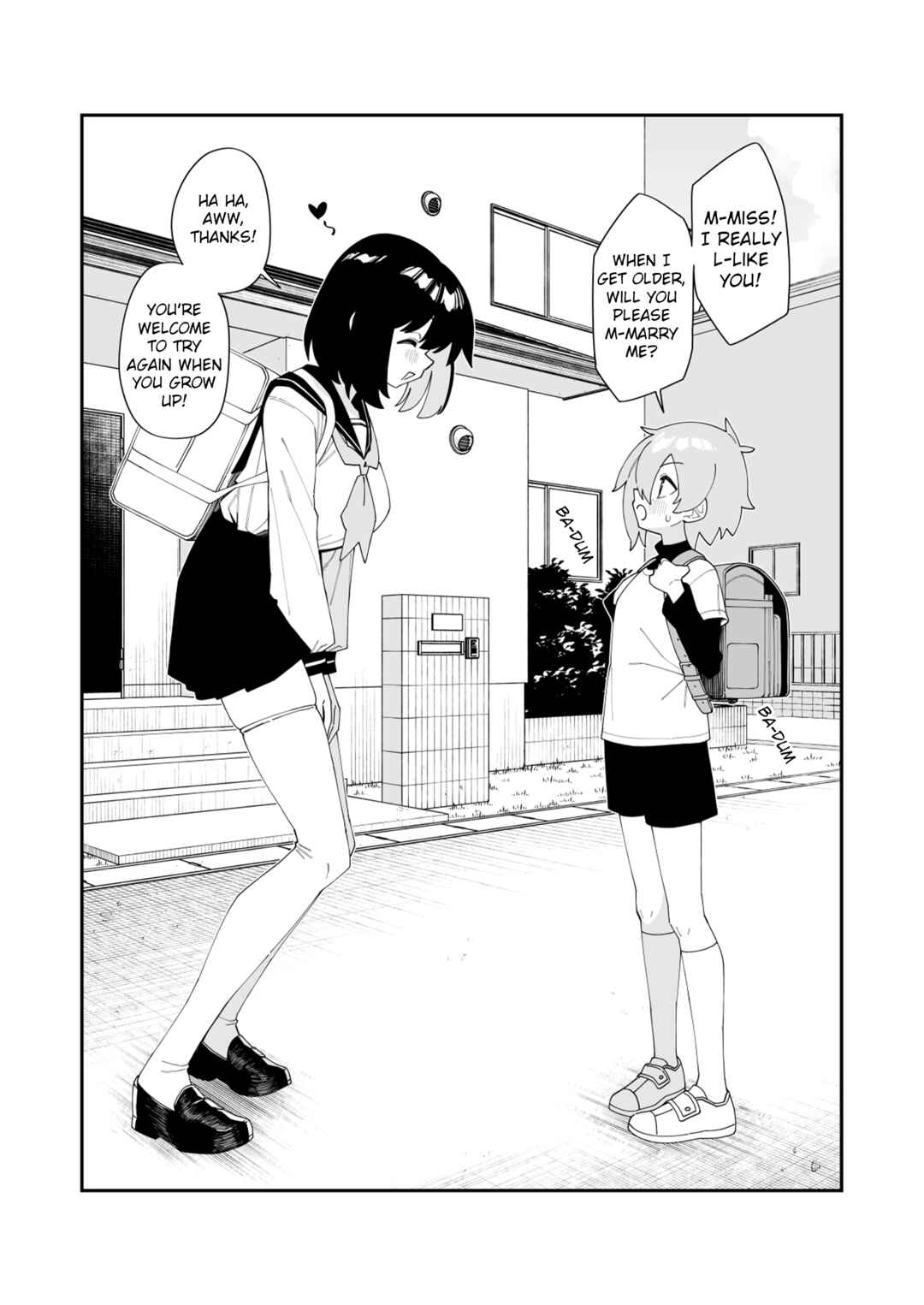 Page 1 Chapter 1 The Onee-san And The Shota: Before And After