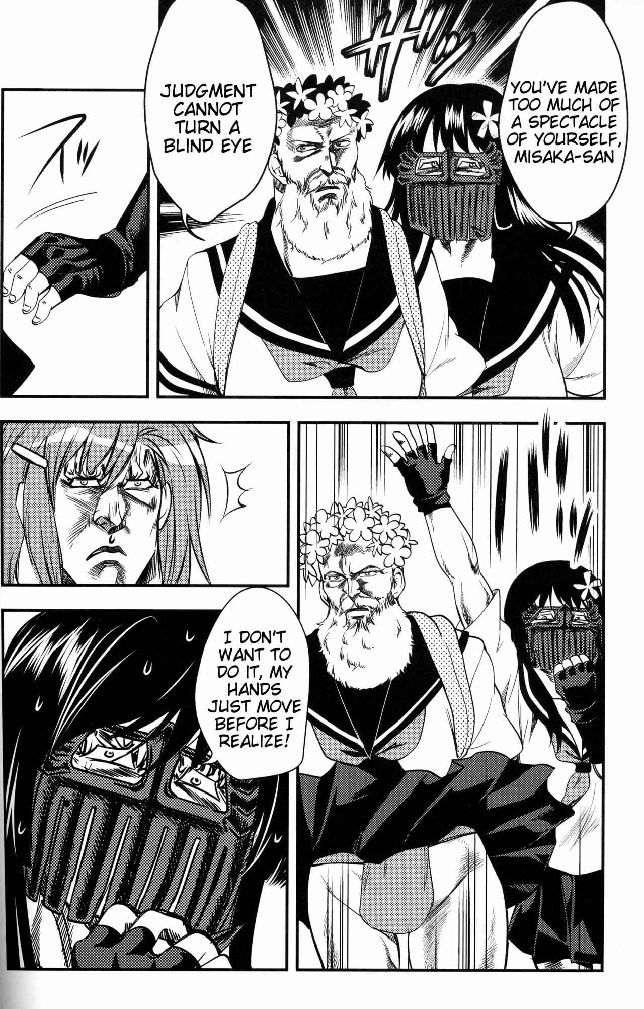 Page 10 Chapter Unknown_406d Hokuto no Ken & Toaru Kagaku no Railgun - Toaru Kenpouka no Goushouha (Doujinshi)