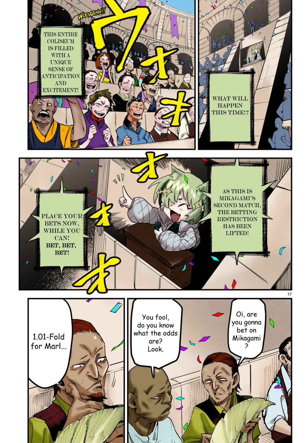 Page 18 Chapter 4 Reincarnation Coliseum: The Weakest Skill Conquers the Strongest Women and Creates a Harem (Fan Colored)