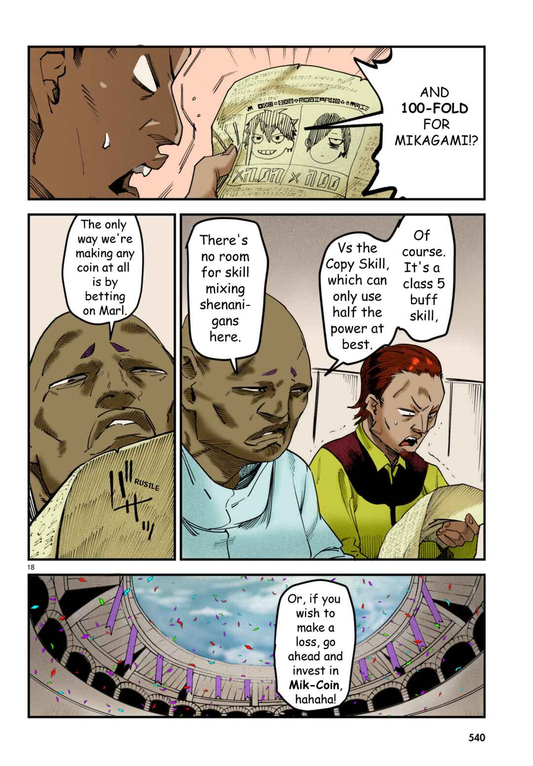 Page 19 Chapter 4 Reincarnation Coliseum: The Weakest Skill Conquers the Strongest Women and Creates a Harem (Fan Colored)