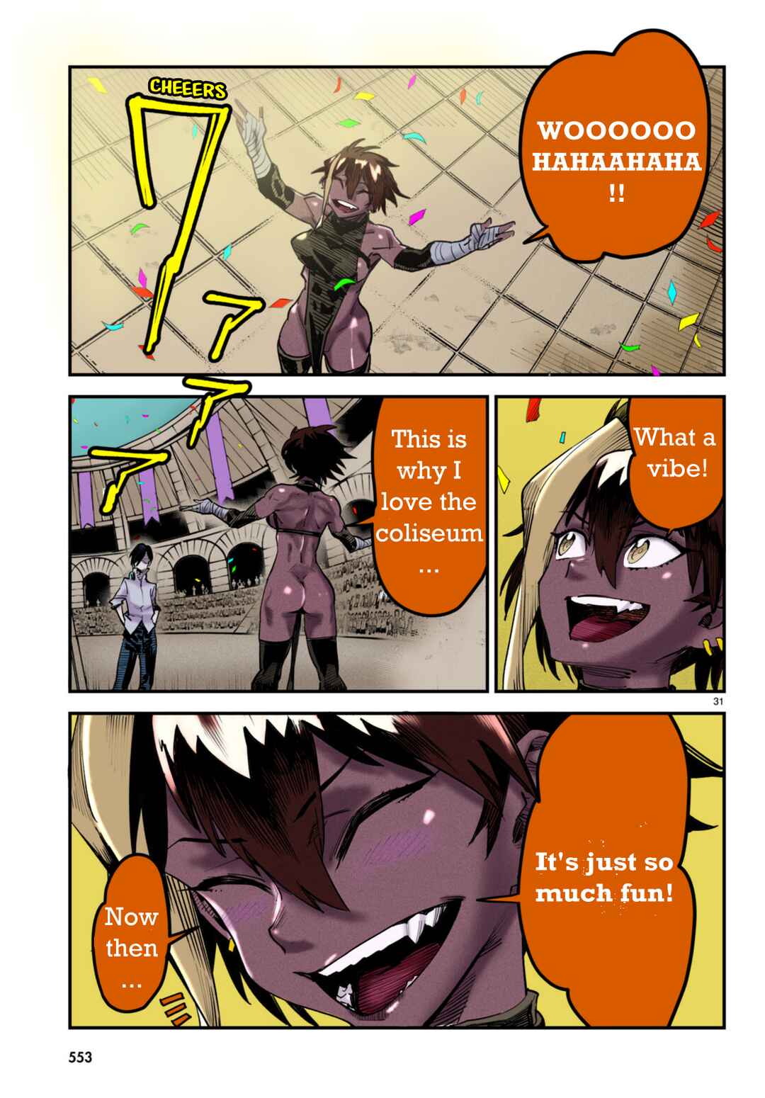 Page 32 Chapter 4 Reincarnation Coliseum: The Weakest Skill Conquers the Strongest Women and Creates a Harem (Fan Colored)