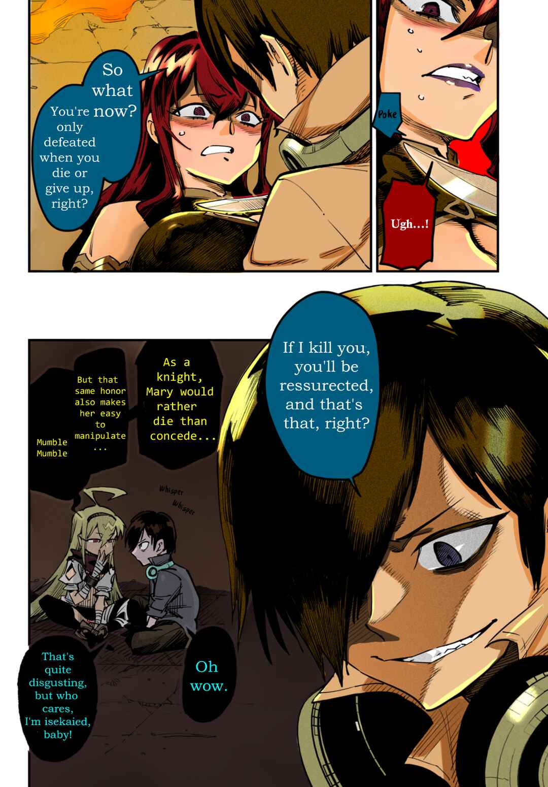 Page 34 Chapter 2 Reincarnation Coliseum: The Weakest Skill Conquers the Strongest Women and Creates a Harem (Fan Colored)