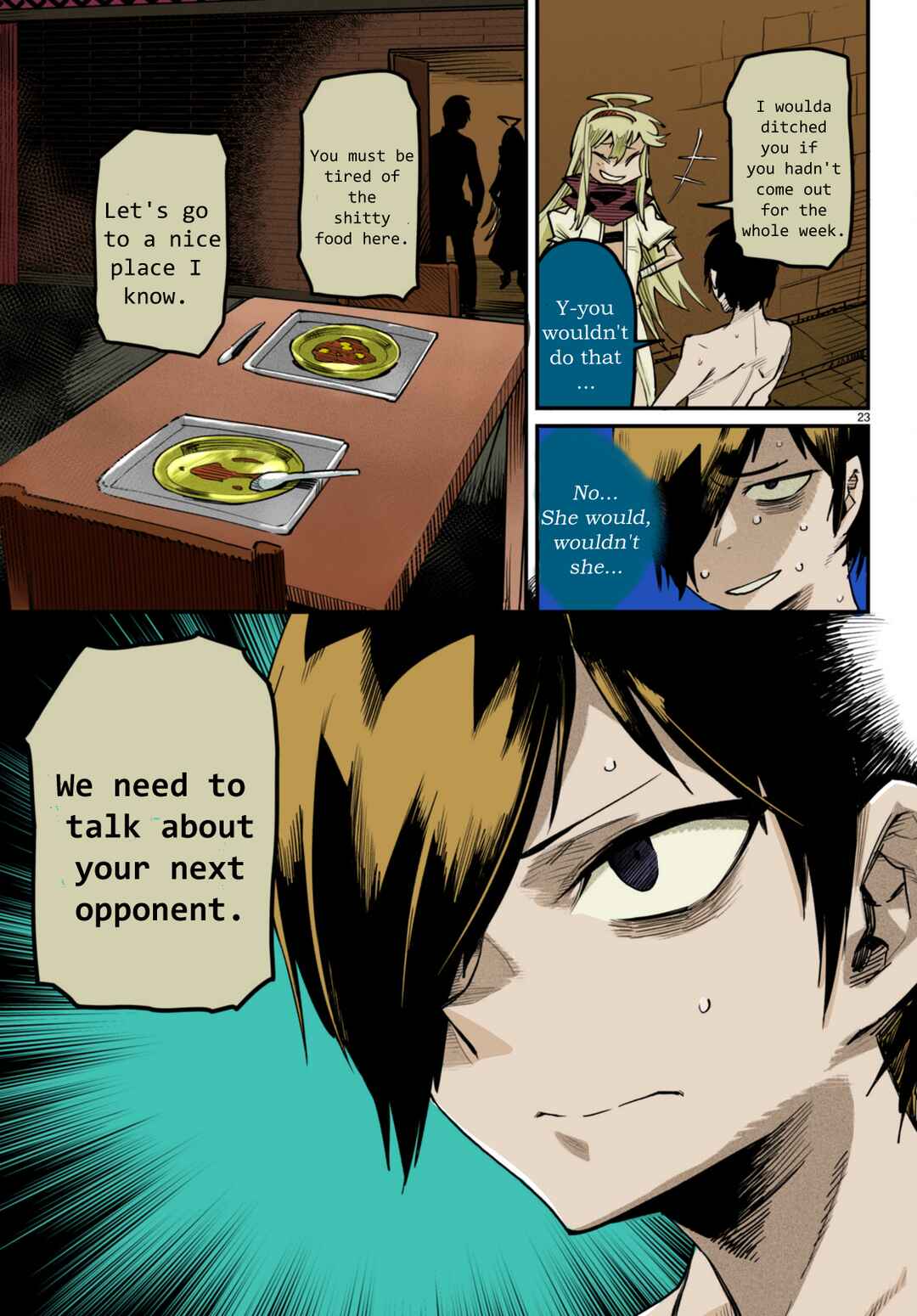 Page 24 Chapter 3 Reincarnation Coliseum: The Weakest Skill Conquers the Strongest Women and Creates a Harem (Fan Colored)