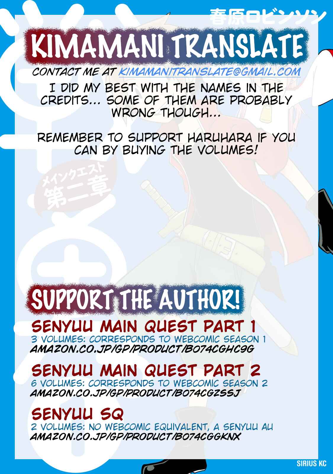 Page 9 Chapter 10.2 Senyuu. - Main Quest Part 2