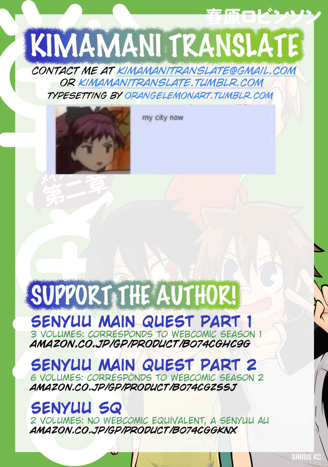 Page 11 Chapter 33 Senyuu. - Main Quest Part 2