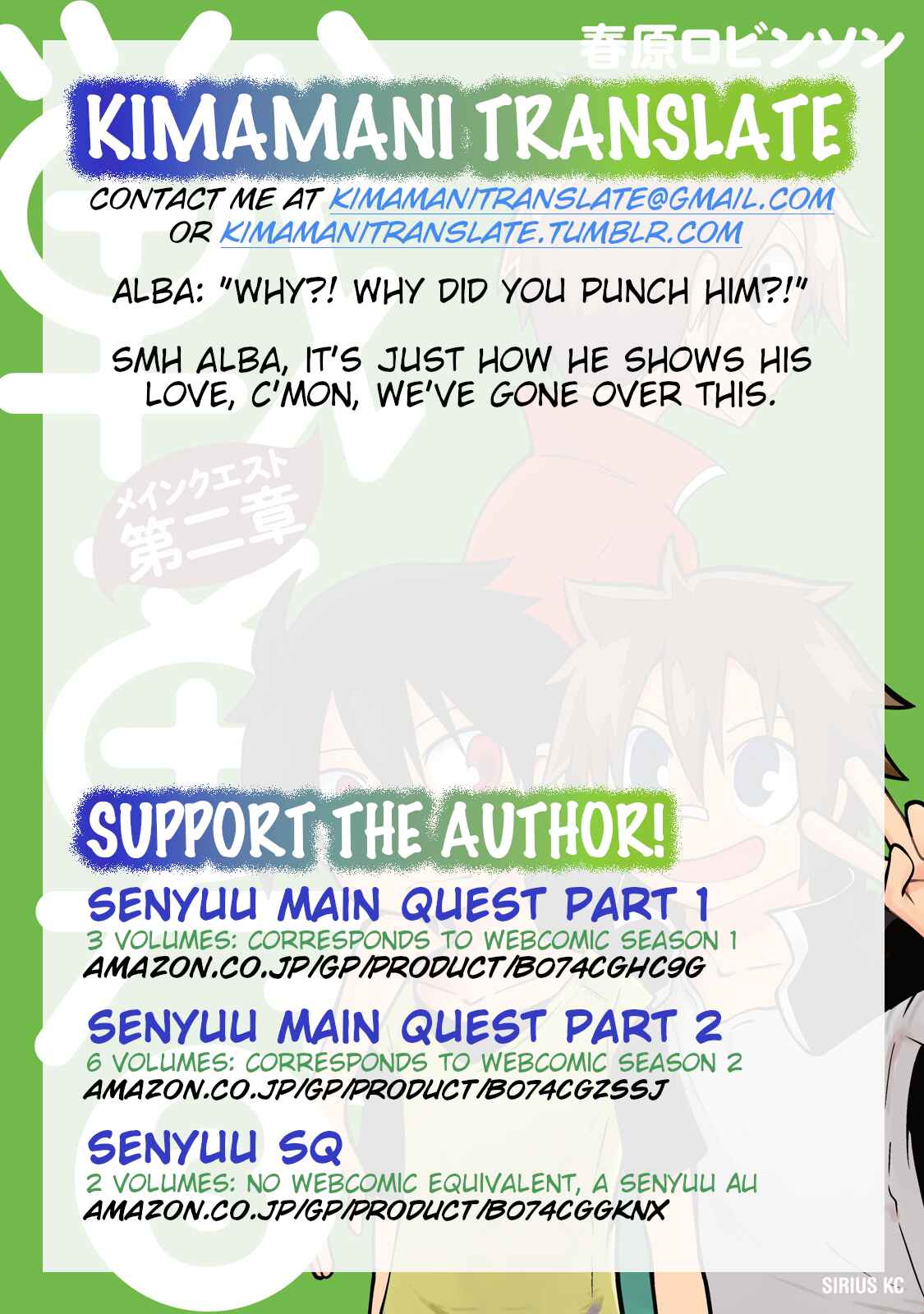 Page 11 Chapter 25 Senyuu. - Main Quest Part 2