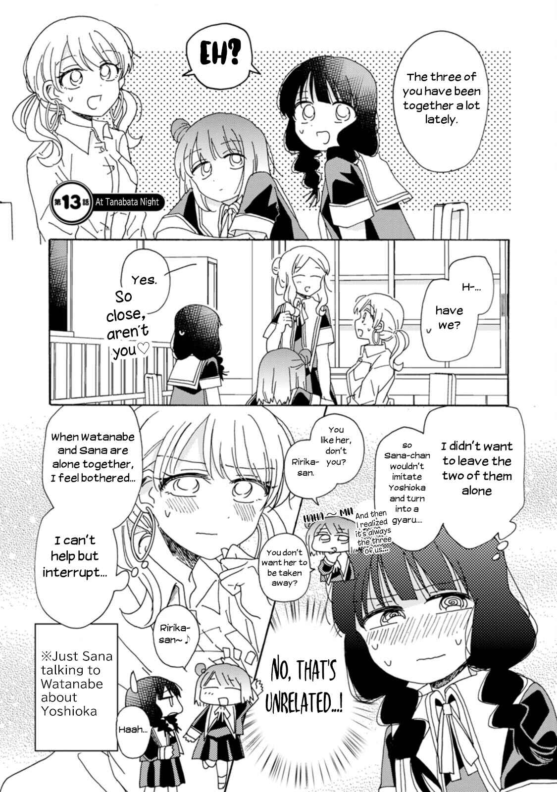 Page 1 Chapter 13 Yuriota ni Yuri wa Gohatto Desu!?