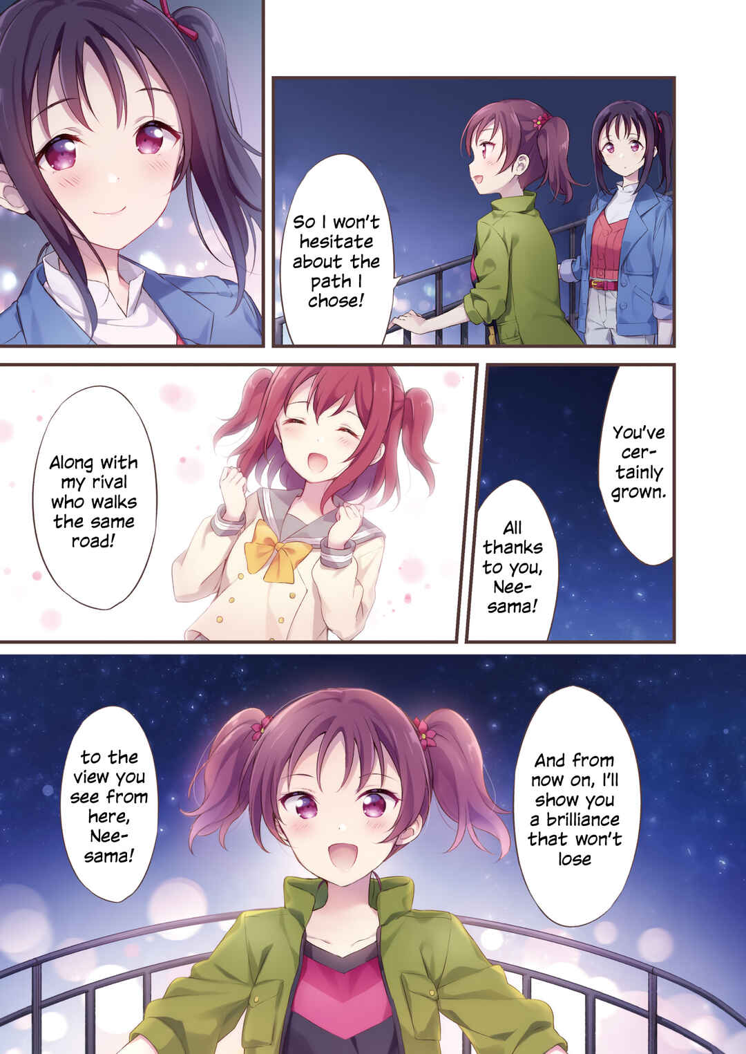 Page 15 Chapter 2 Love Live! Sunshine!! The School Idol Movie Over the Rainbow Comic Anthology Saint Snow