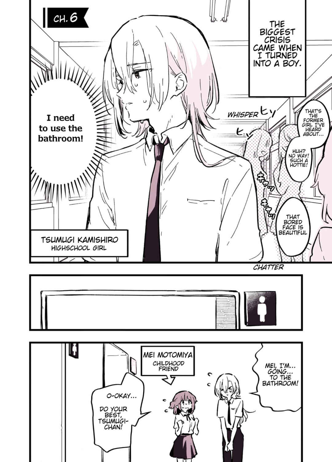 Page 1 Chapter 6 Otokonoko ni Nacchatta Joshikousei