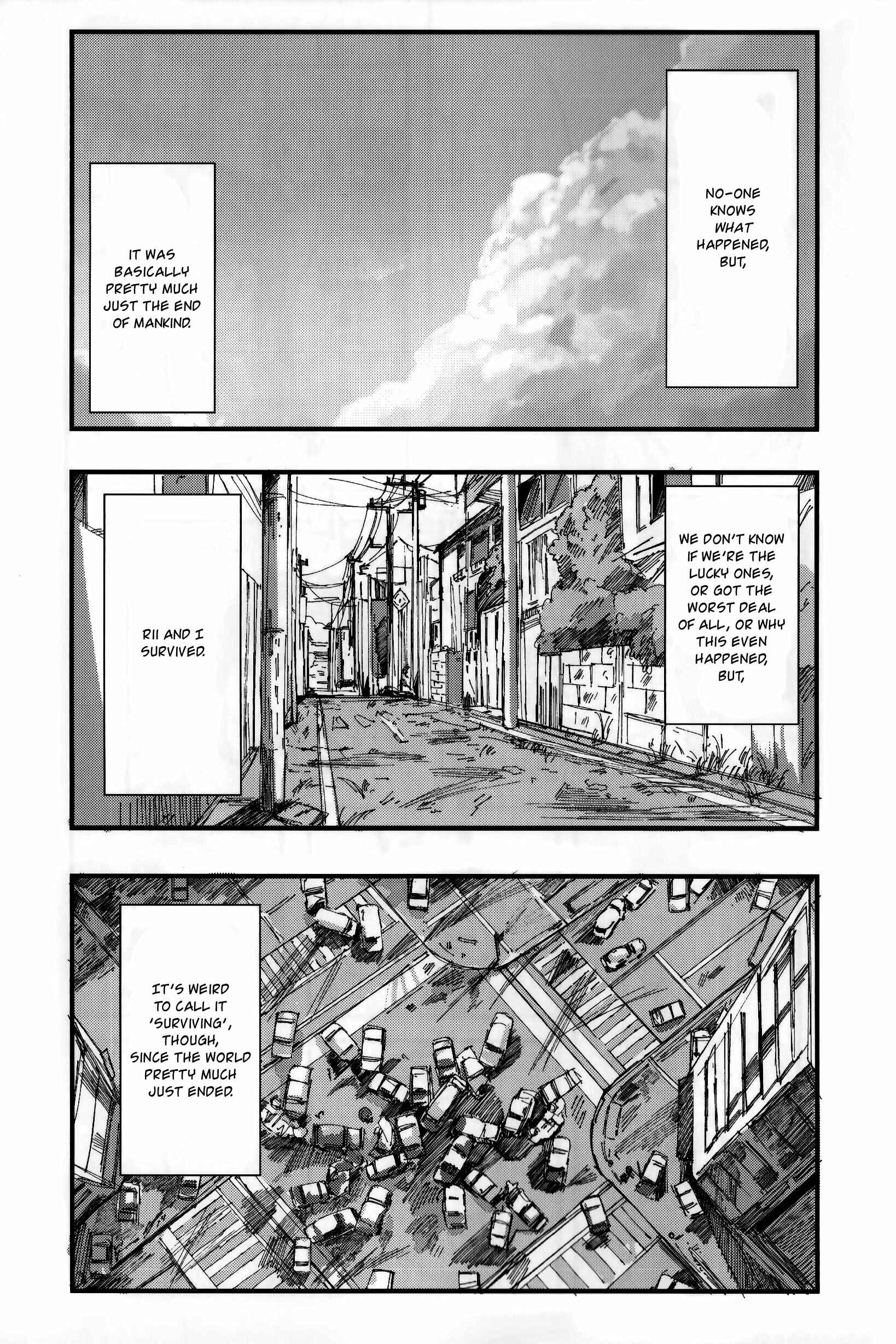 Page 6 Chapter 1 Us, The End of The World, And The Rest of Our Life