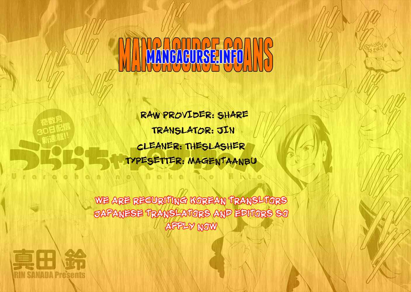 Page 1 Chapter 3 People in Urabe
