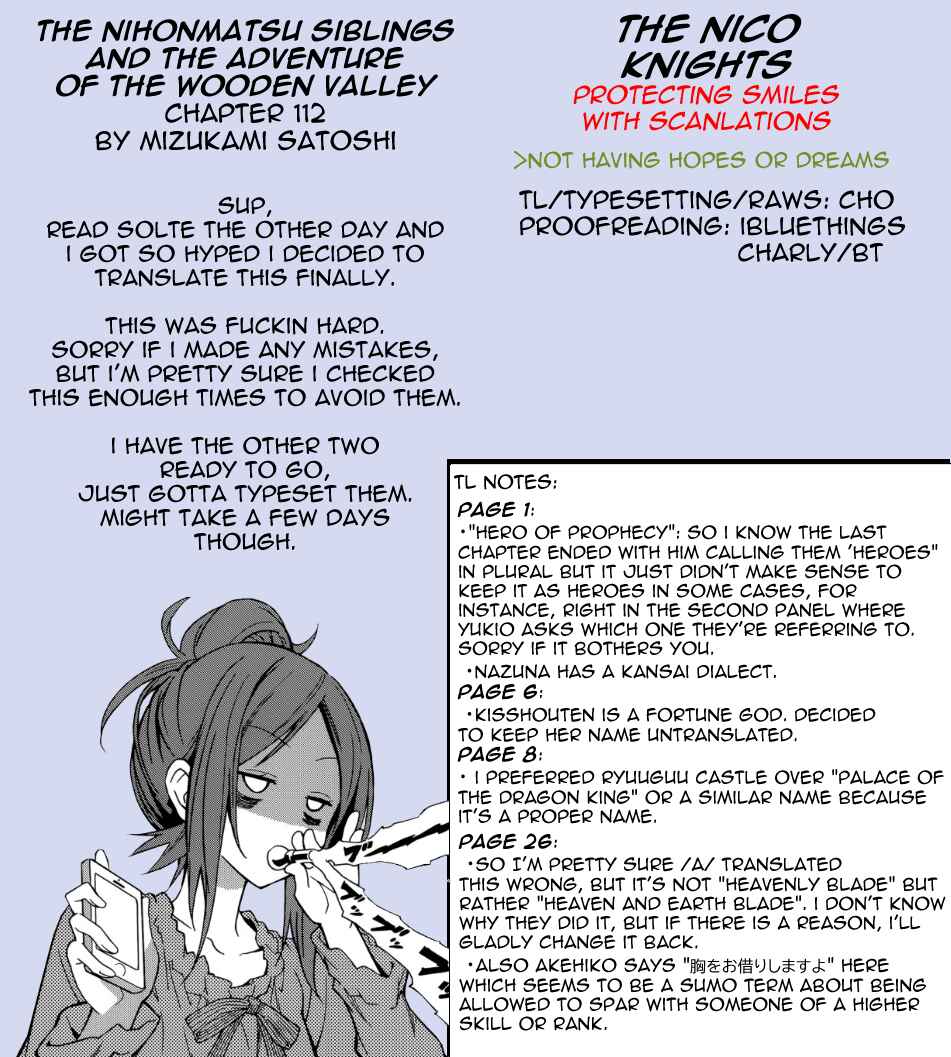 Page 28 Chapter 4 Nihonmatsu Kyoudai to Mokuzou Keikoku no Bouken