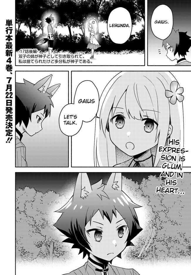 Page 1 Chapter 17.2 Futago no Ane ga Miko to shite Hikitorarete, Watashi wa Suterareta kedo Tabun Watashi ga Miko de aru.