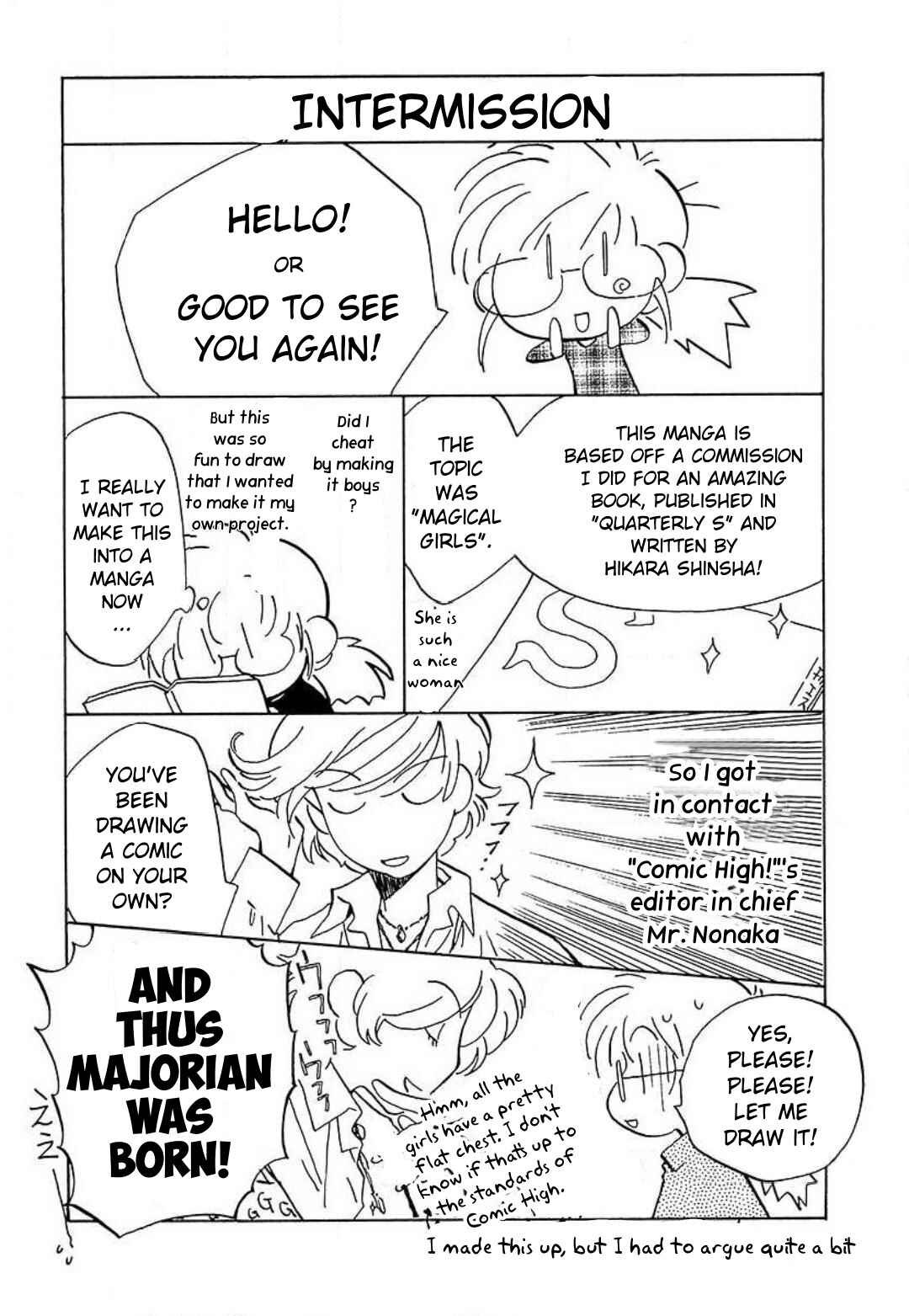 Page 1 Chapter 7.1 Mahou Shounen Majorian