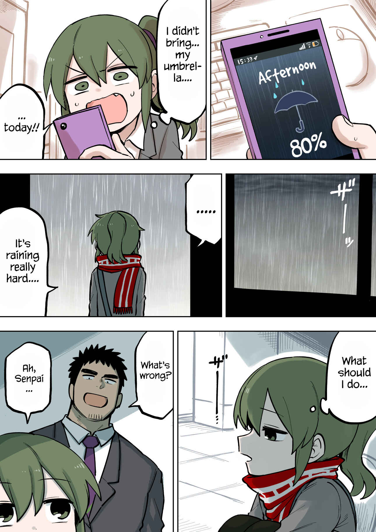 Page 1 Chapter 94 Senpai ga Uzai Kouhai no Hanashi