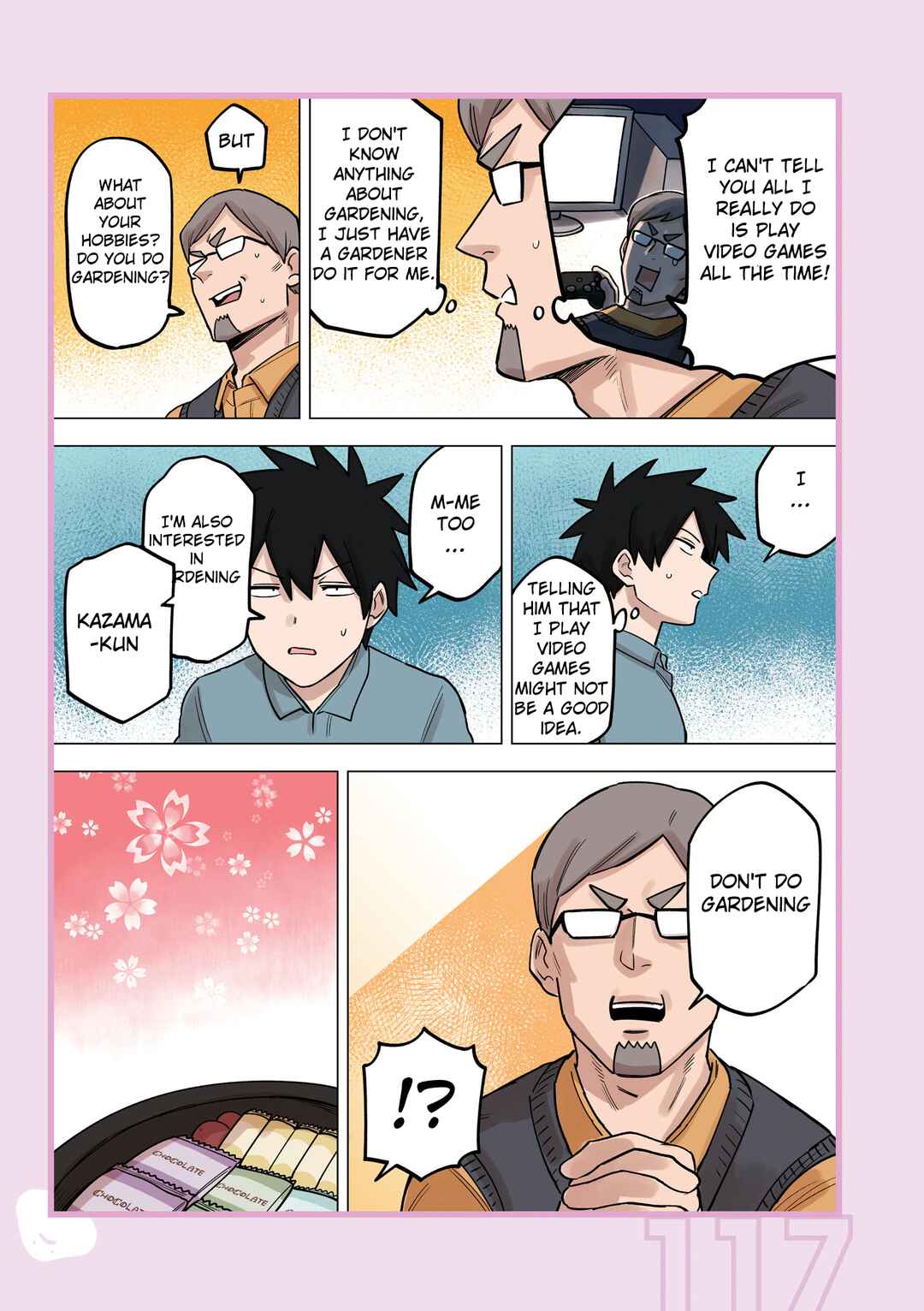 Page 4 Chapter 192.5 Senpai ga Uzai Kouhai no Hanashi