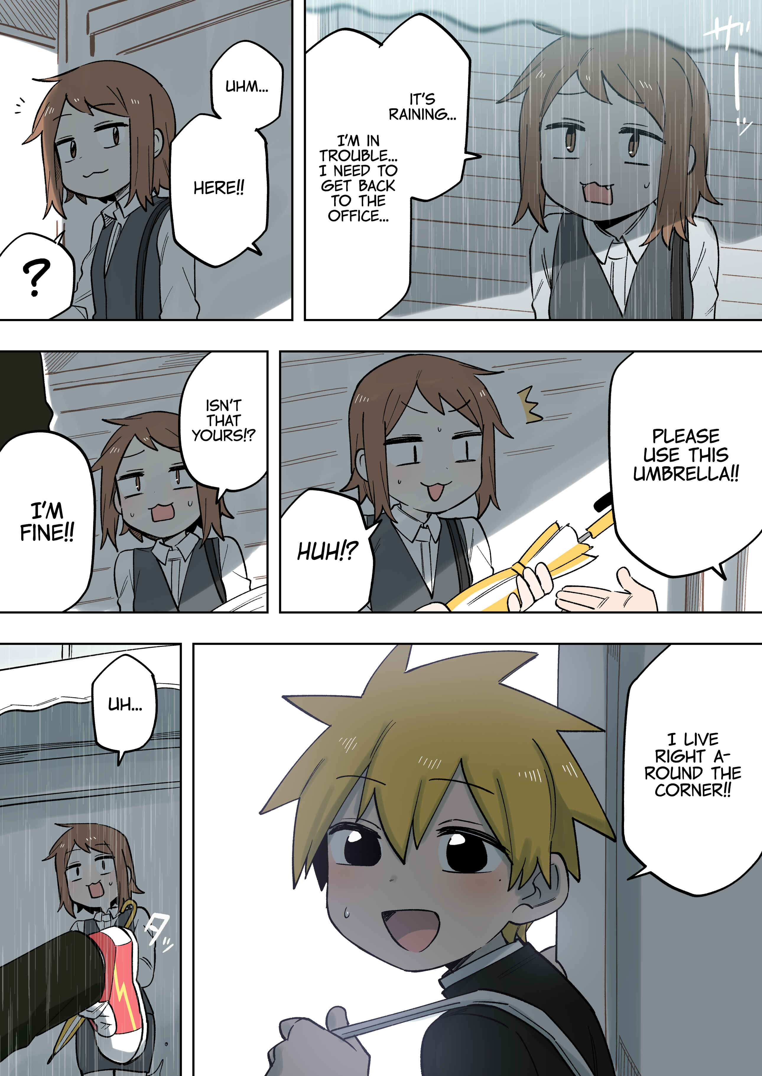 Page 2 Chapter 154 Senpai ga Uzai Kouhai no Hanashi