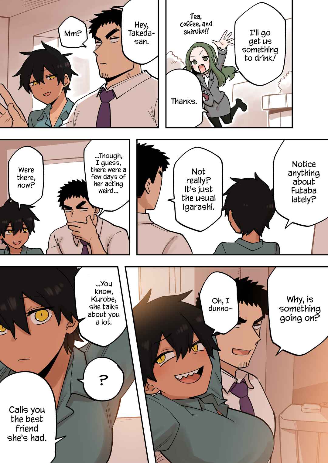 Page 2 Chapter 212 Senpai ga Uzai Kouhai no Hanashi