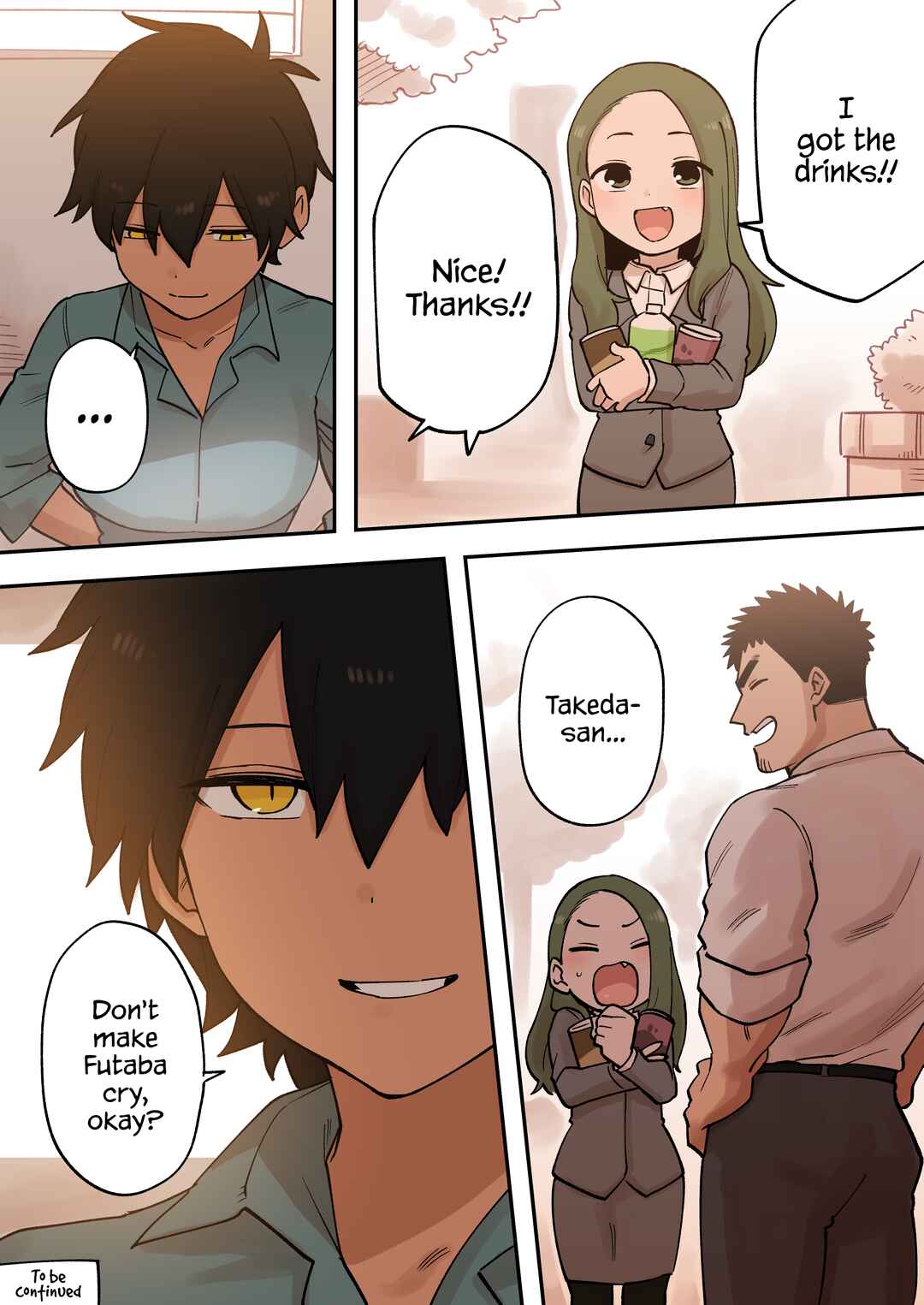 Page 4 Chapter 212 Senpai ga Uzai Kouhai no Hanashi