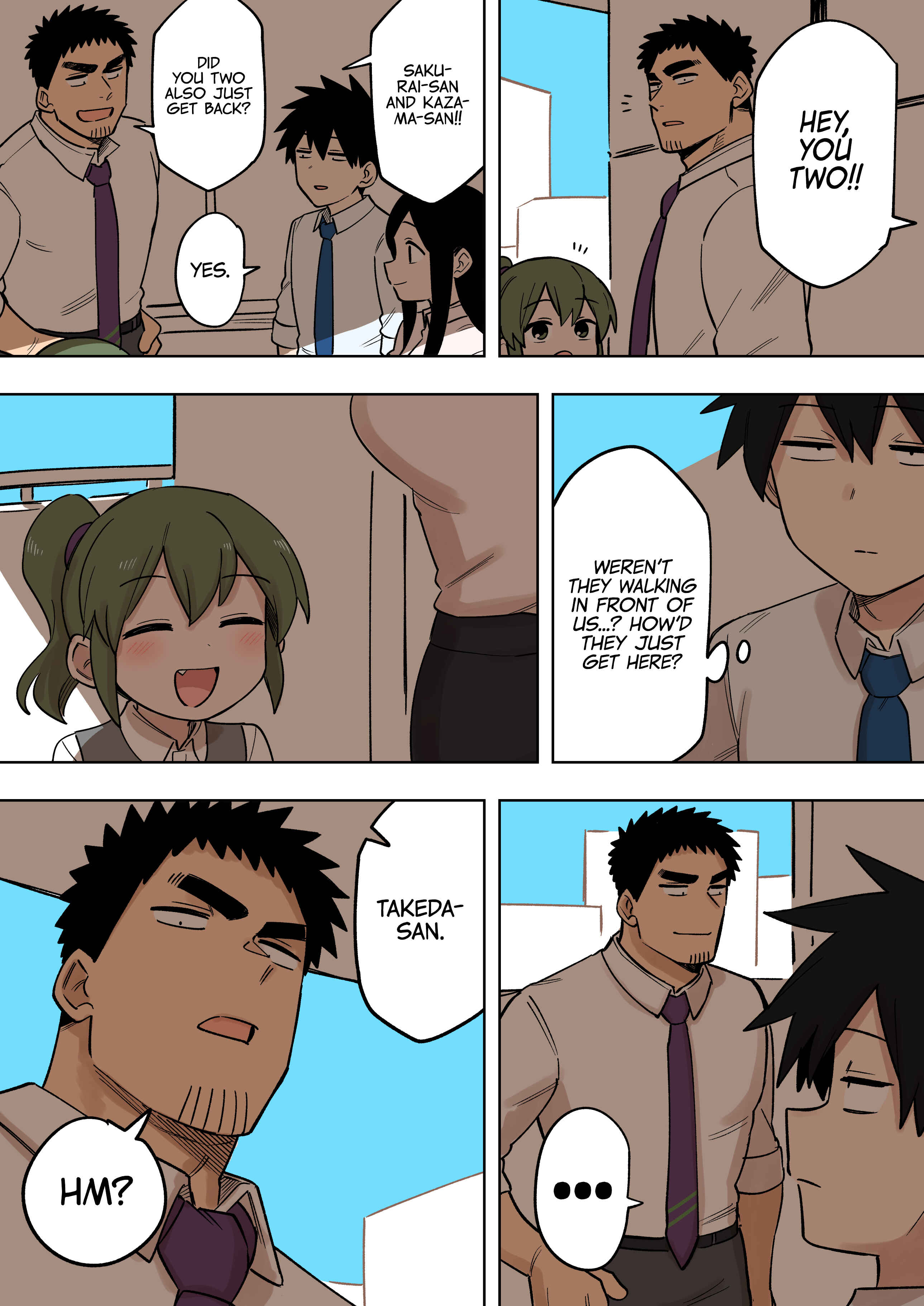 Page 4 Chapter 155 Senpai ga Uzai Kouhai no Hanashi