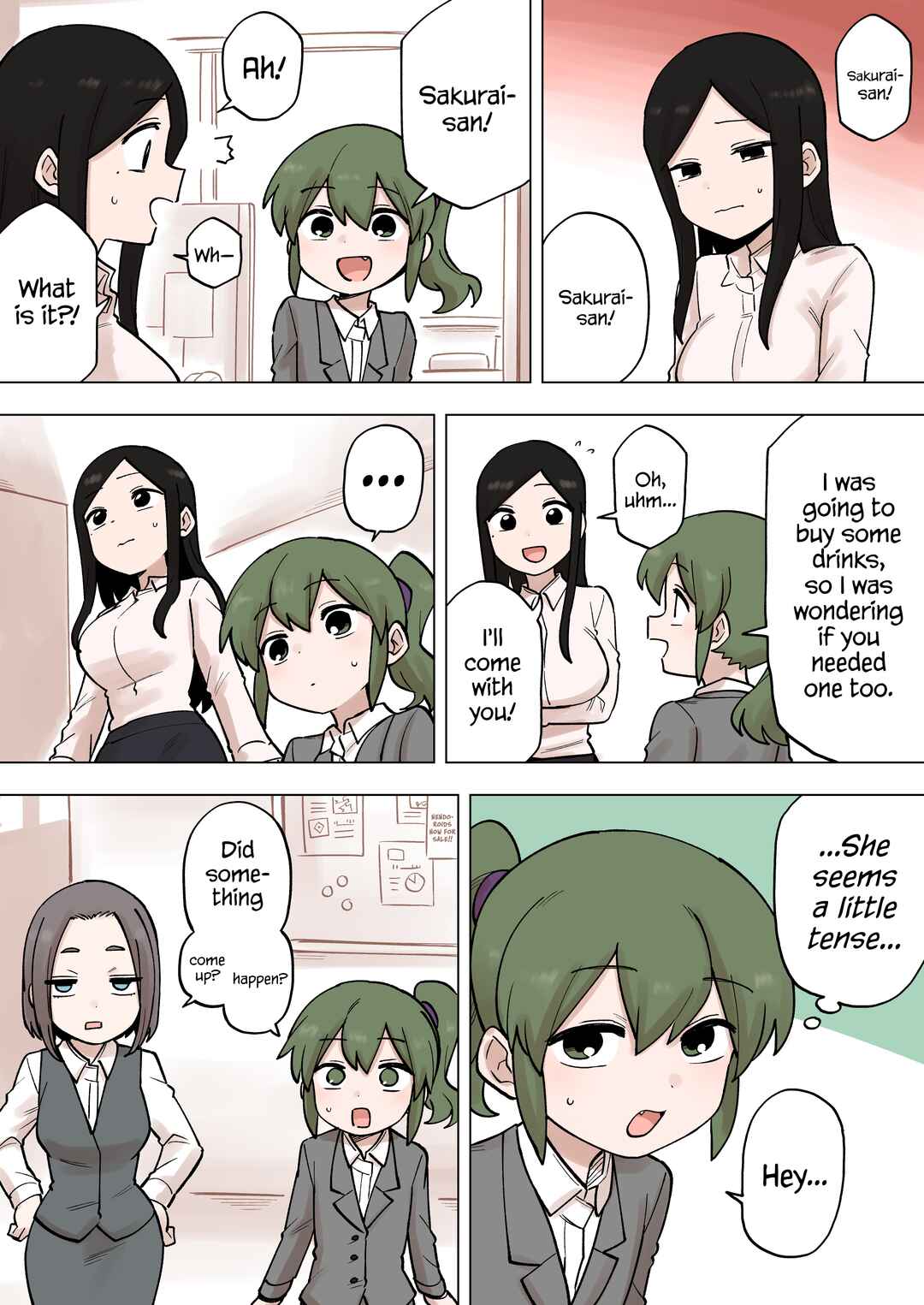Page 1 Chapter 190 Senpai ga Uzai Kouhai no Hanashi