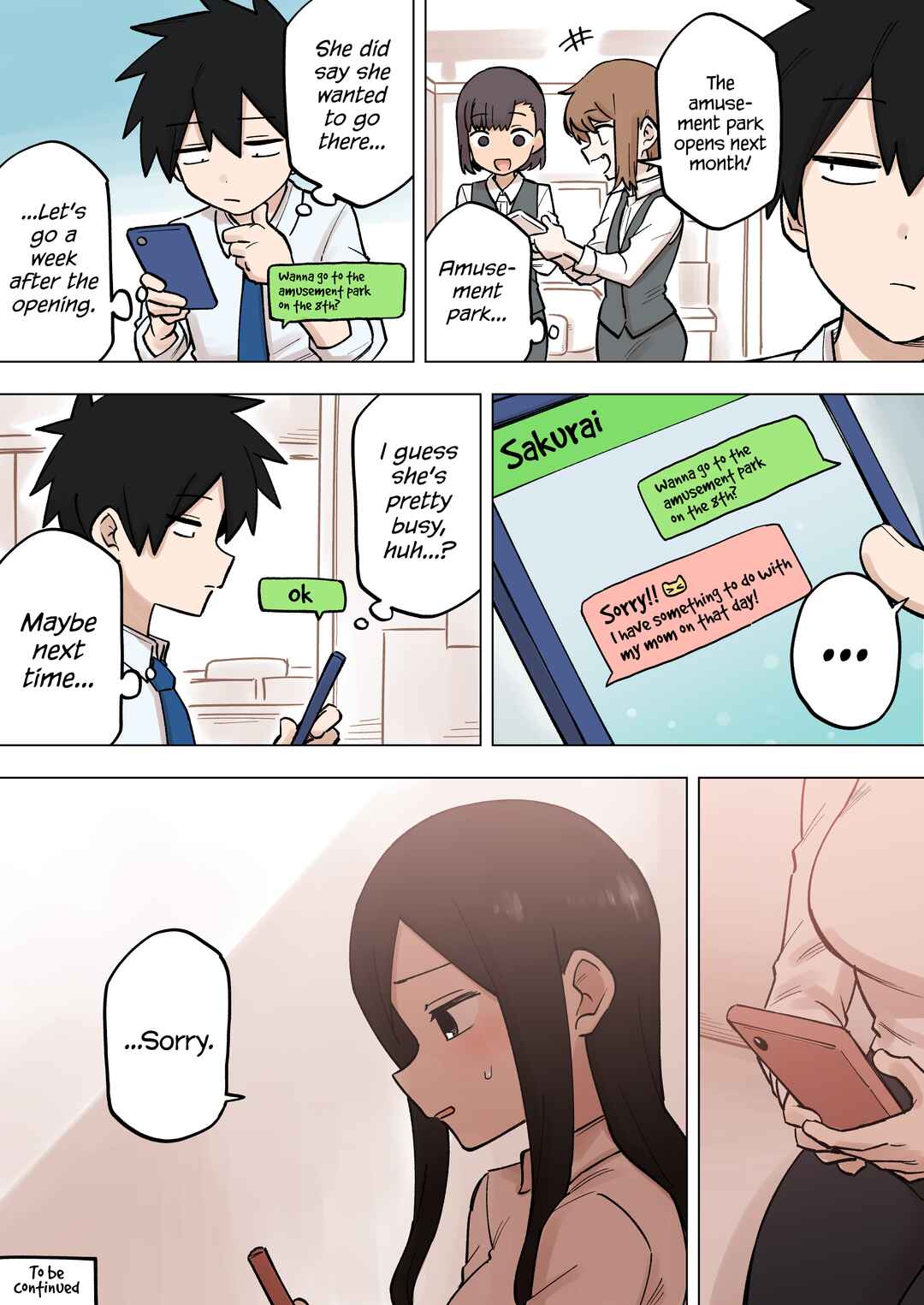 Page 4 Chapter 190 Senpai ga Uzai Kouhai no Hanashi