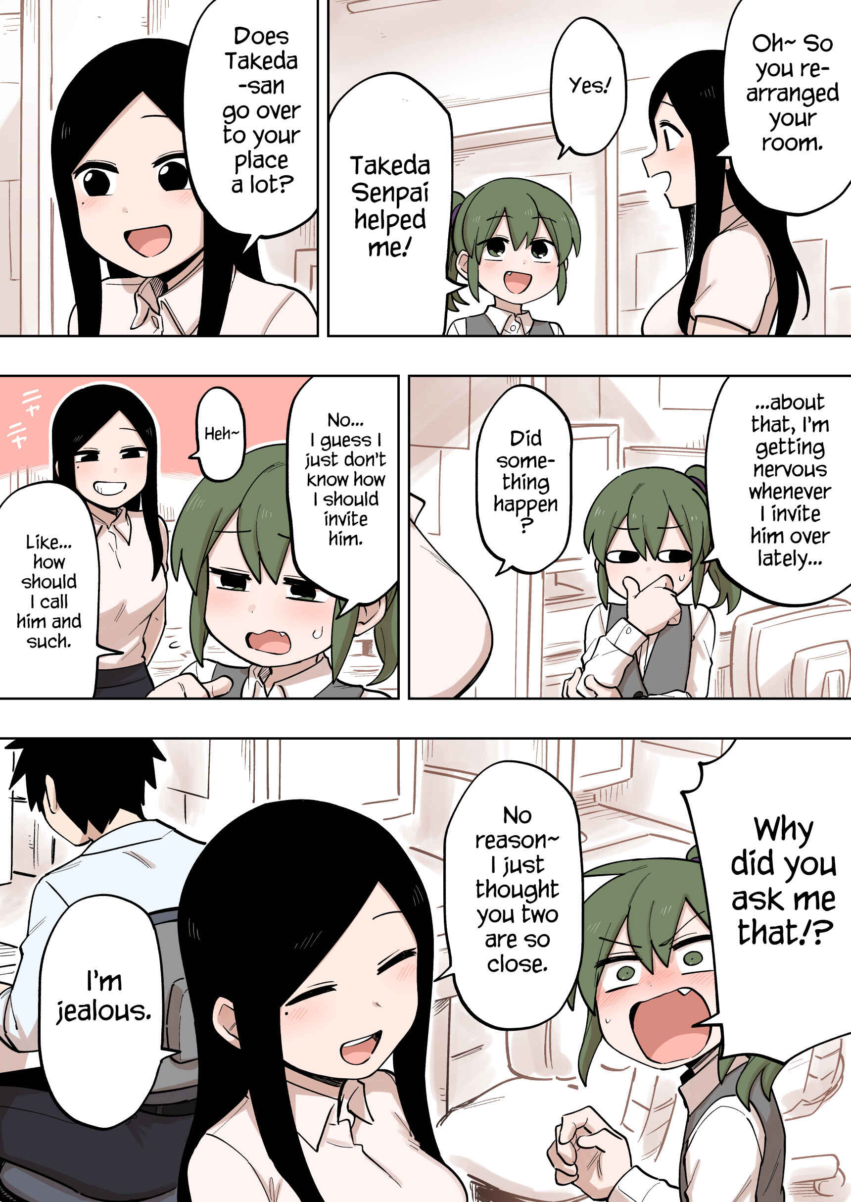 Page 1 Chapter 121 Senpai ga Uzai Kouhai no Hanashi