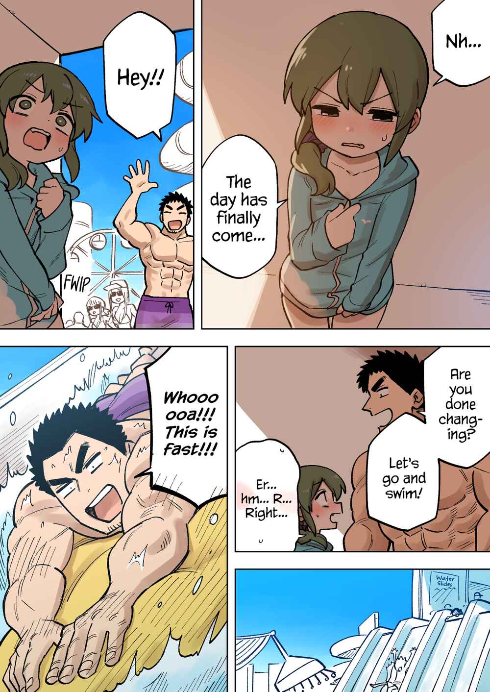 Page 1 Chapter 186 Senpai ga Uzai Kouhai no Hanashi