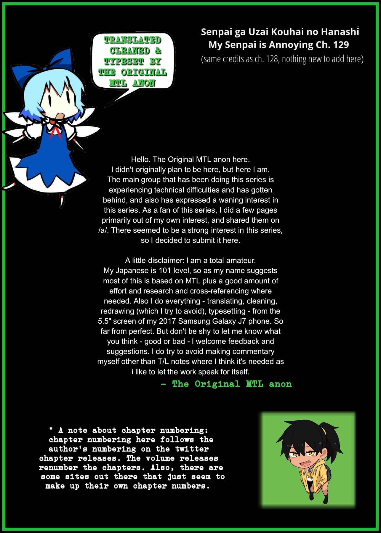 Page 5 Chapter 129 Senpai ga Uzai Kouhai no Hanashi