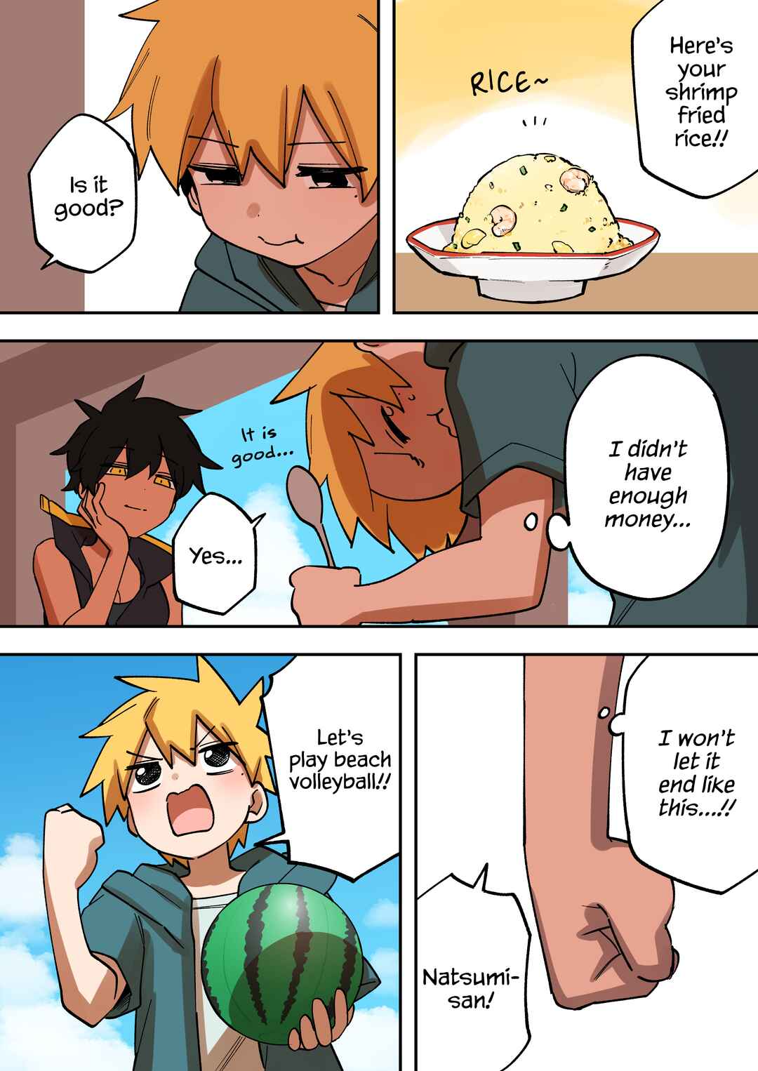 Page 3 Chapter 216 Senpai ga Uzai Kouhai no Hanashi