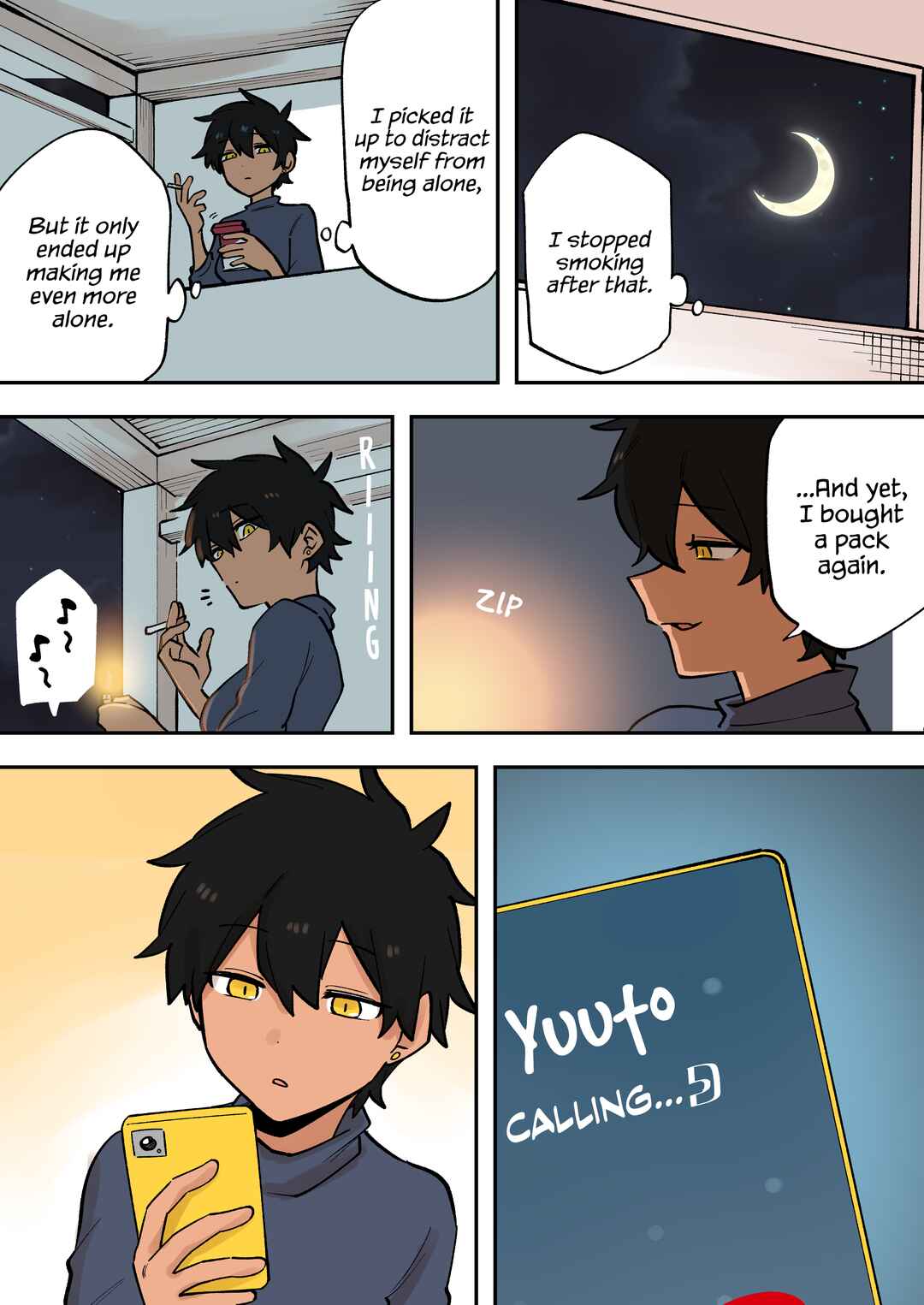Page 4 Chapter 219 Senpai ga Uzai Kouhai no Hanashi