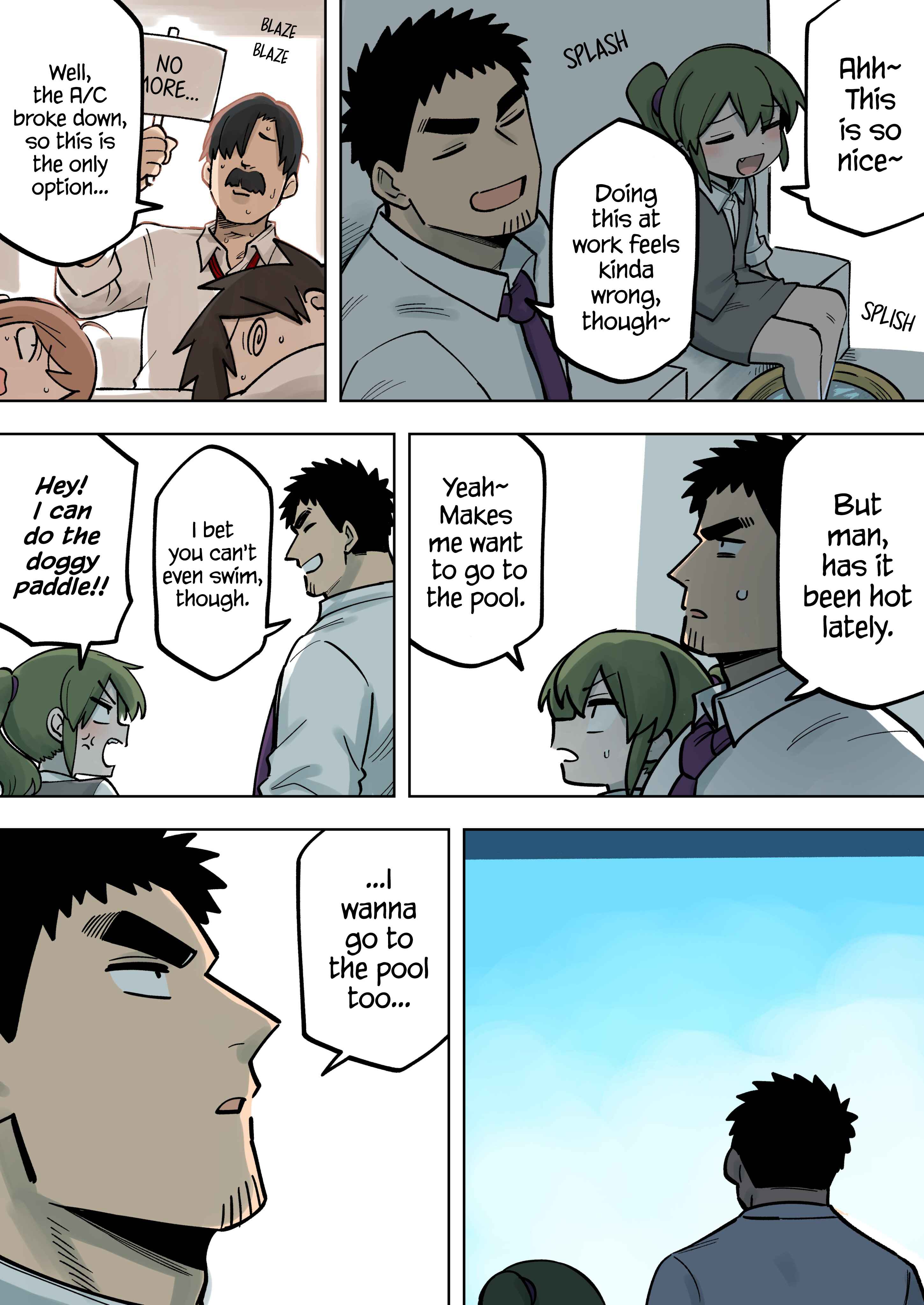 Page 1 Chapter 184 Senpai ga Uzai Kouhai no Hanashi