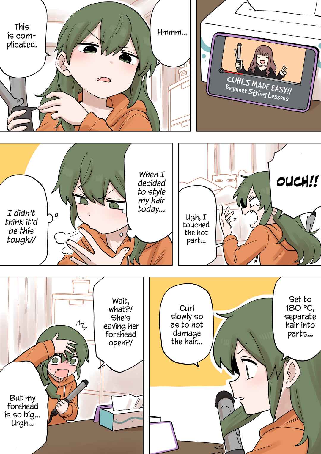 Page 1 Chapter 211 Senpai ga Uzai Kouhai no Hanashi