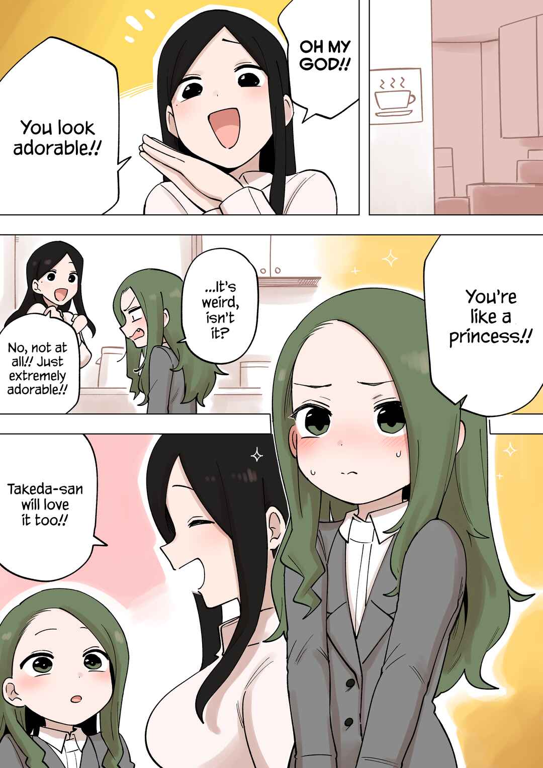 Page 2 Chapter 211 Senpai ga Uzai Kouhai no Hanashi