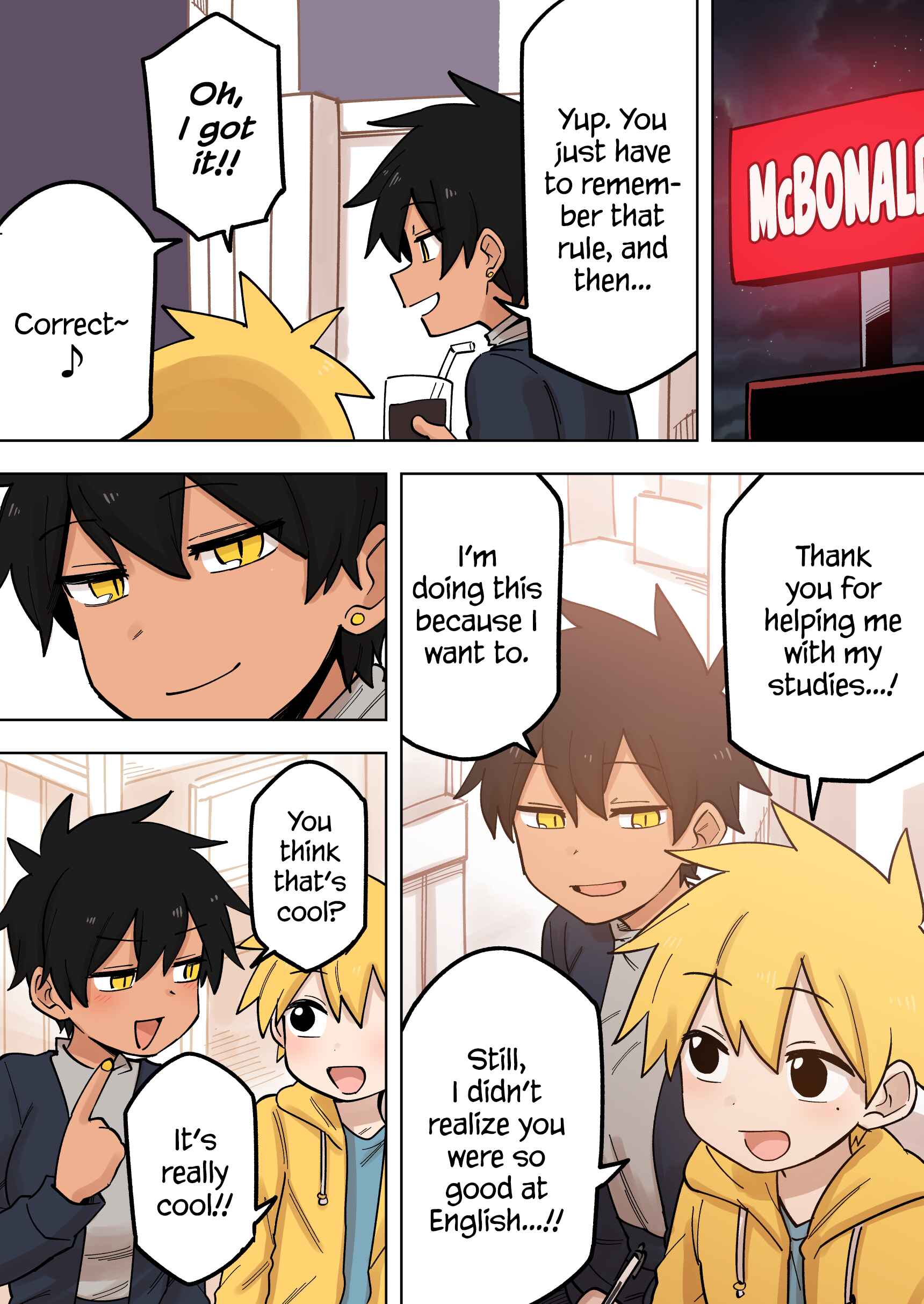 Page 1 Chapter 163 Senpai ga Uzai Kouhai no Hanashi