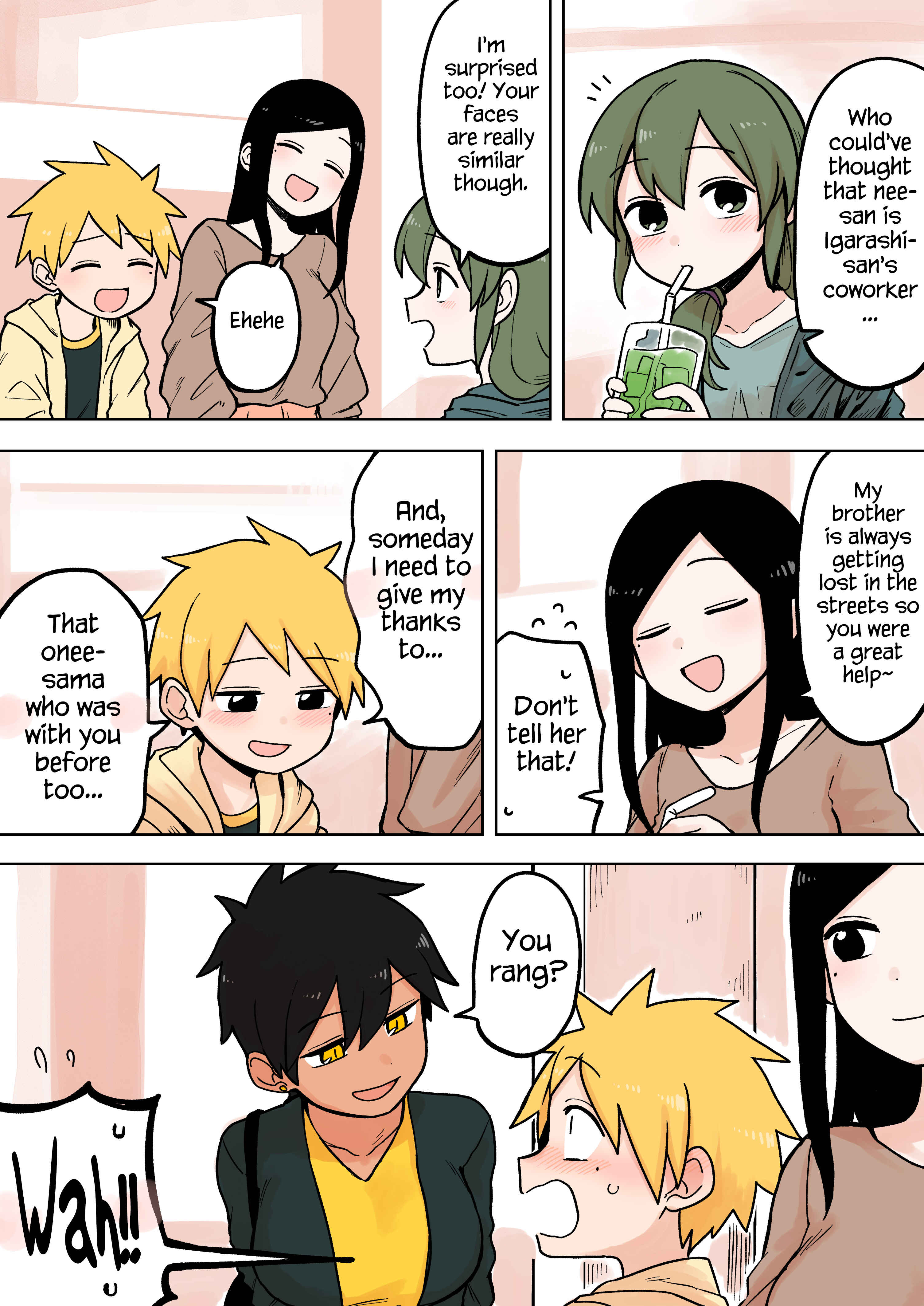 Page 1 Chapter 66 Senpai ga Uzai Kouhai no Hanashi