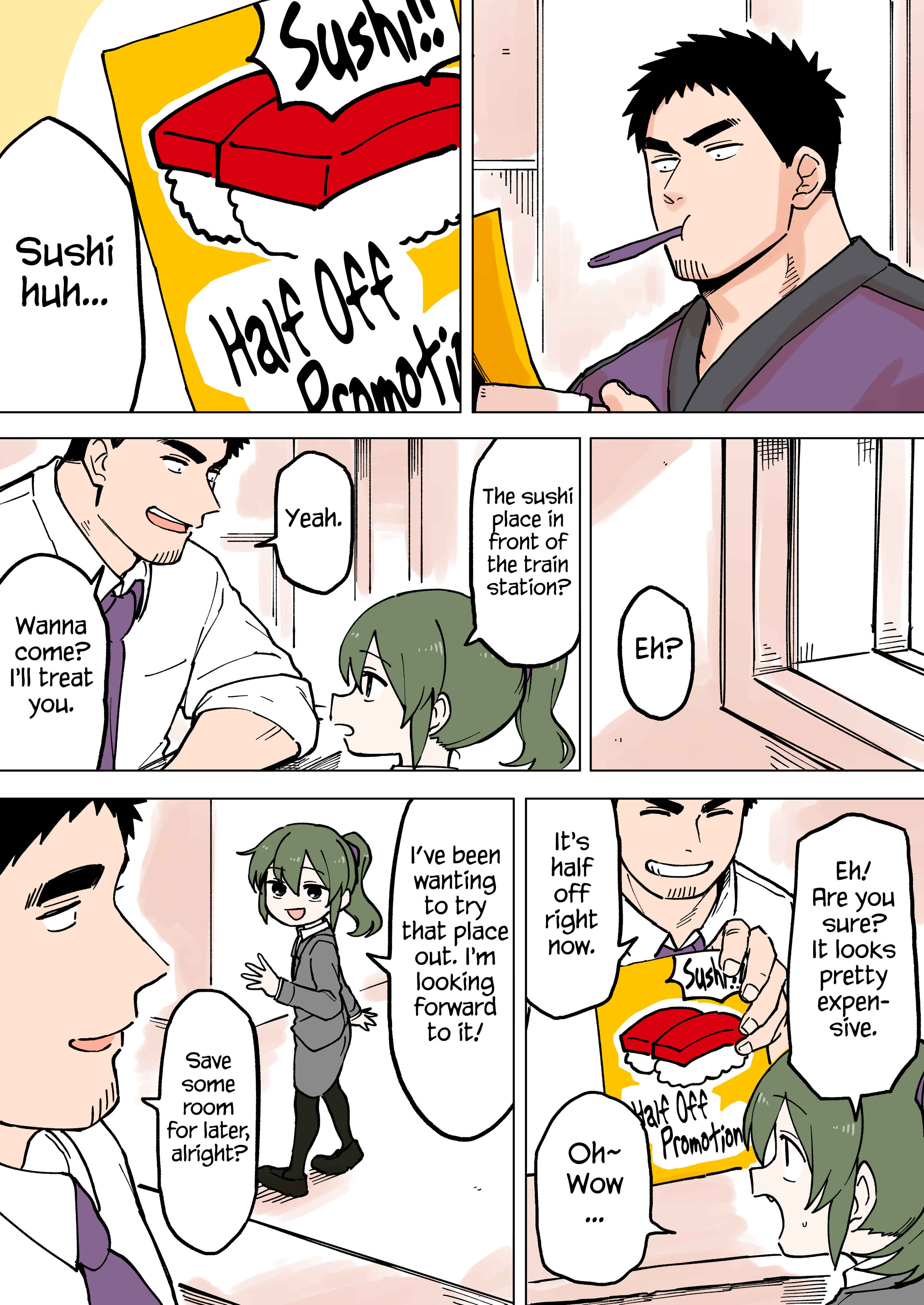 Page 1 Chapter 52 Senpai ga Uzai Kouhai no Hanashi