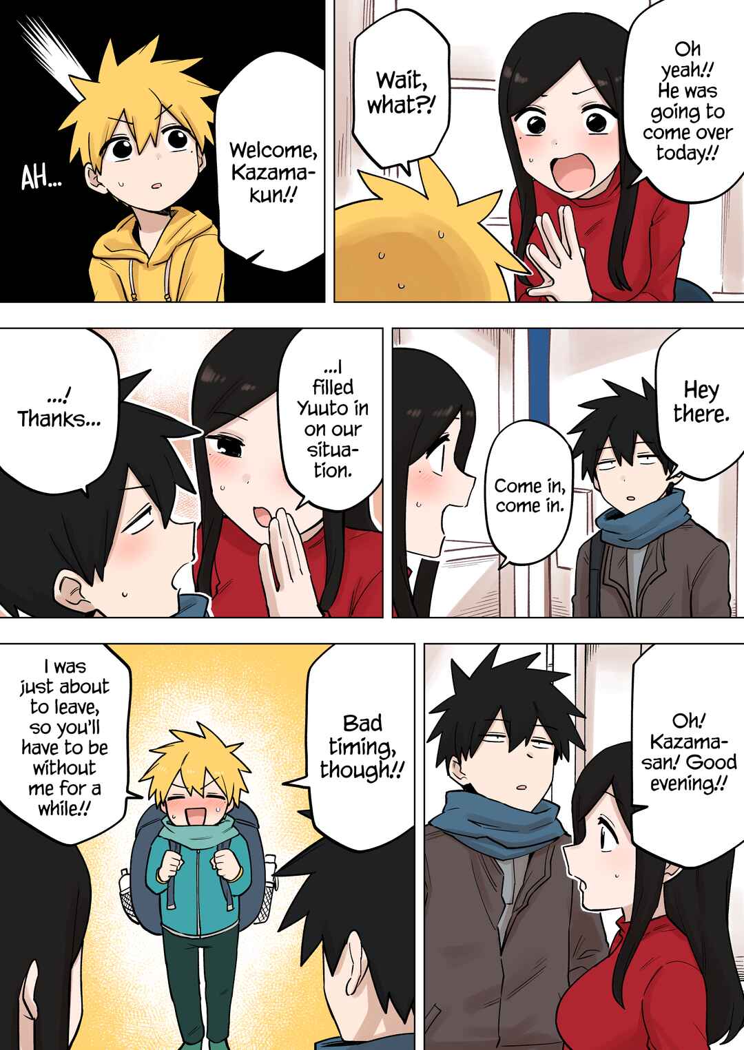 Page 2 Chapter 194 Senpai ga Uzai Kouhai no Hanashi