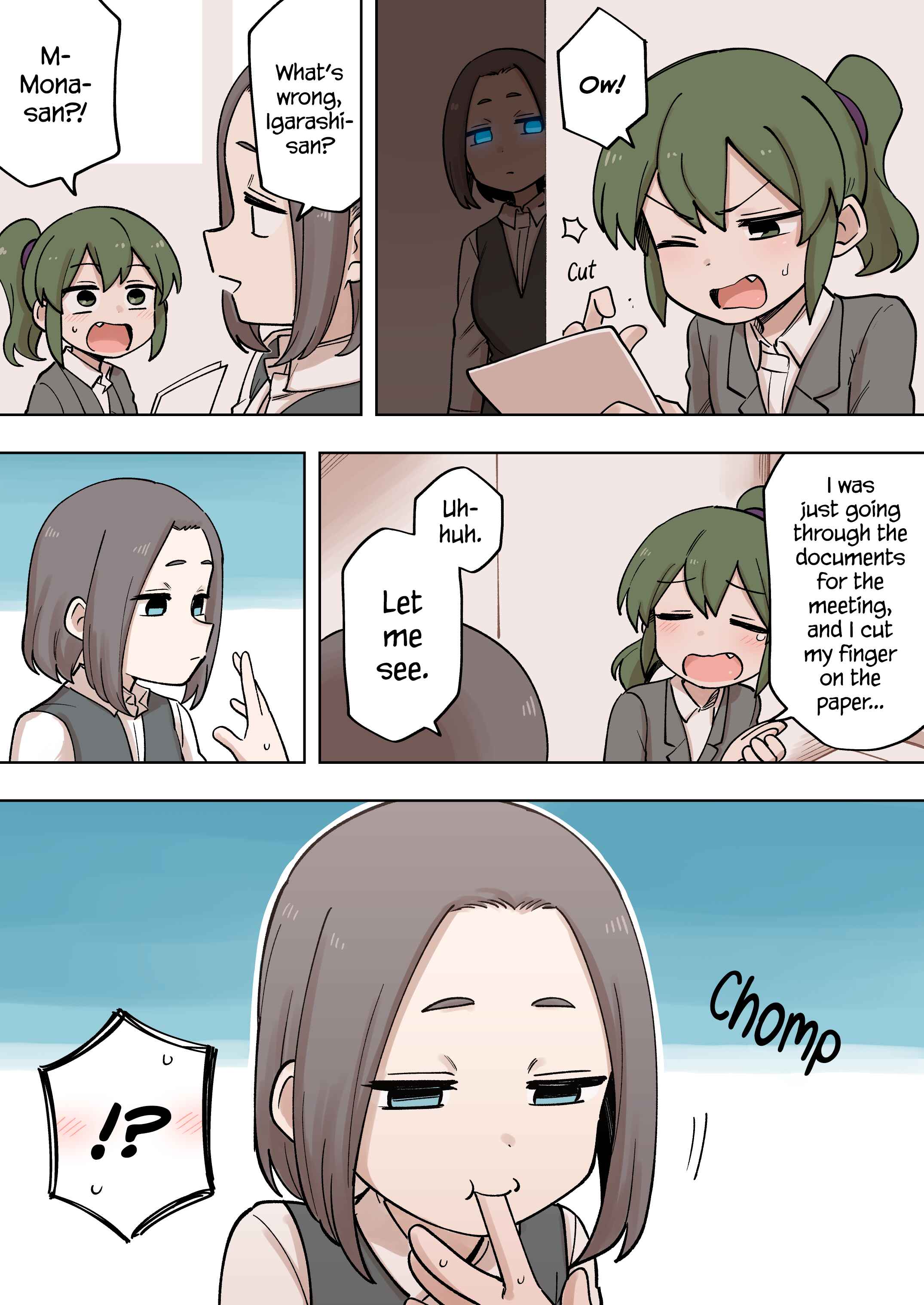 Page 1 Chapter 159 Senpai ga Uzai Kouhai no Hanashi