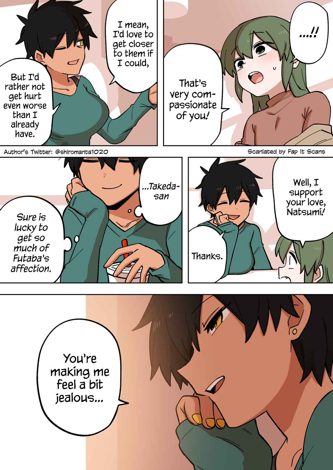 Page 3 Chapter 209 Senpai ga Uzai Kouhai no Hanashi