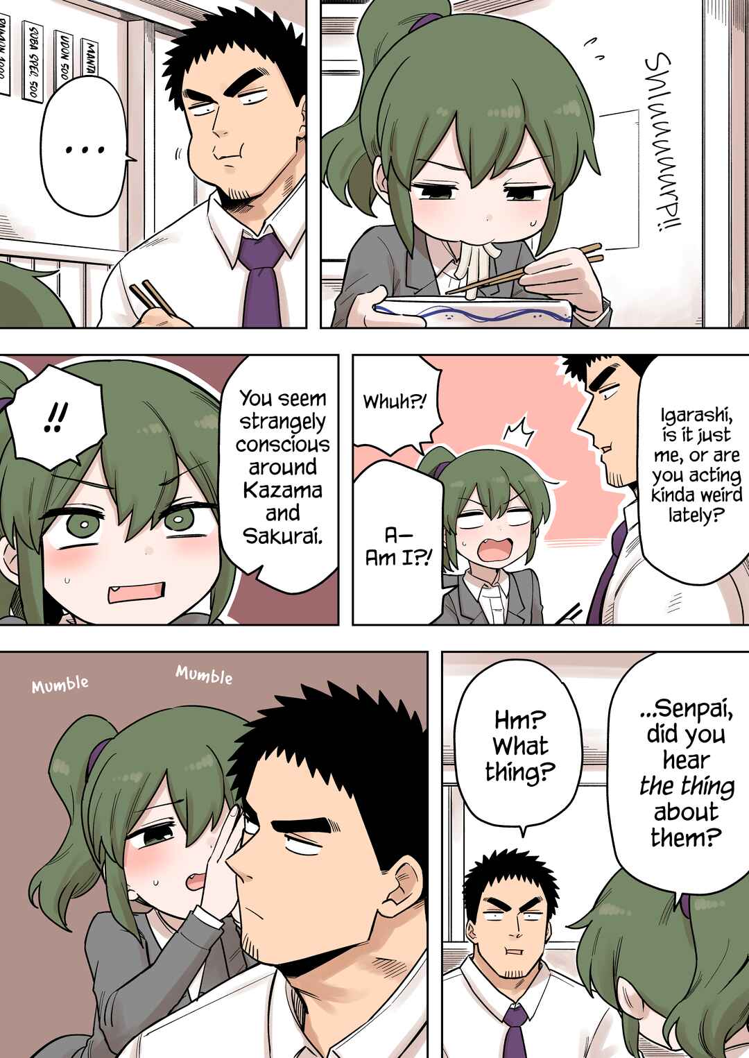 Page 1 Chapter 198 Senpai ga Uzai Kouhai no Hanashi
