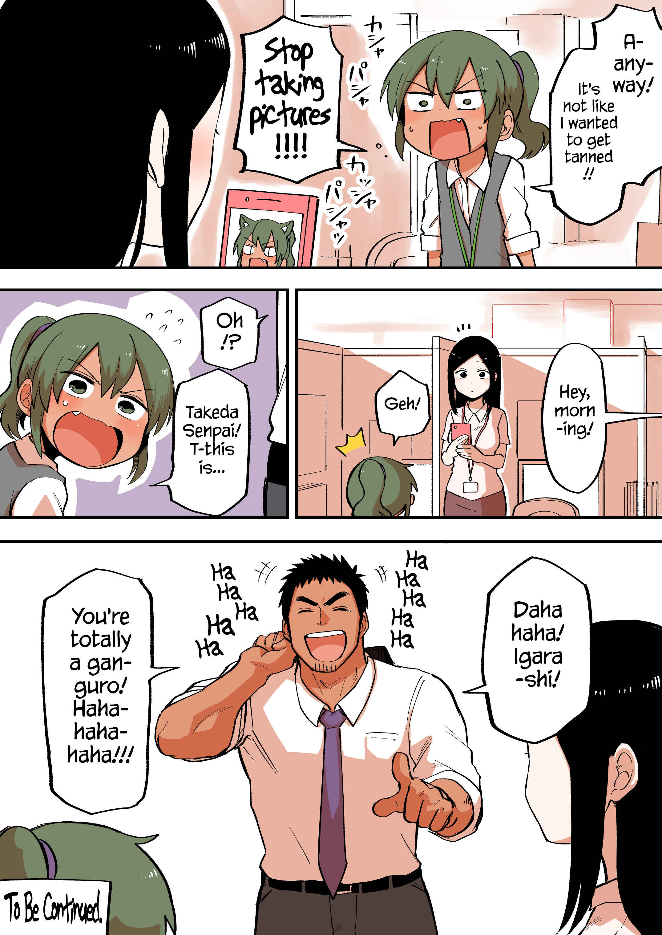 Page 4 Chapter 43 Senpai ga Uzai Kouhai no Hanashi
