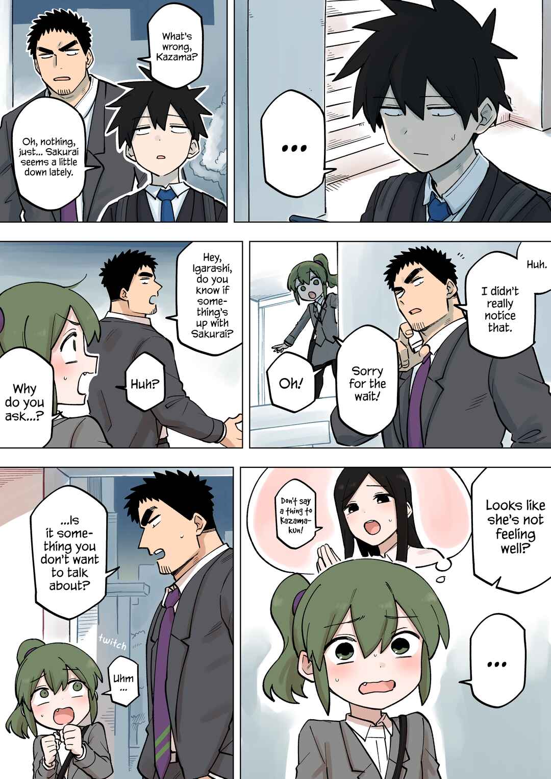 Page 1 Chapter 191 Senpai ga Uzai Kouhai no Hanashi