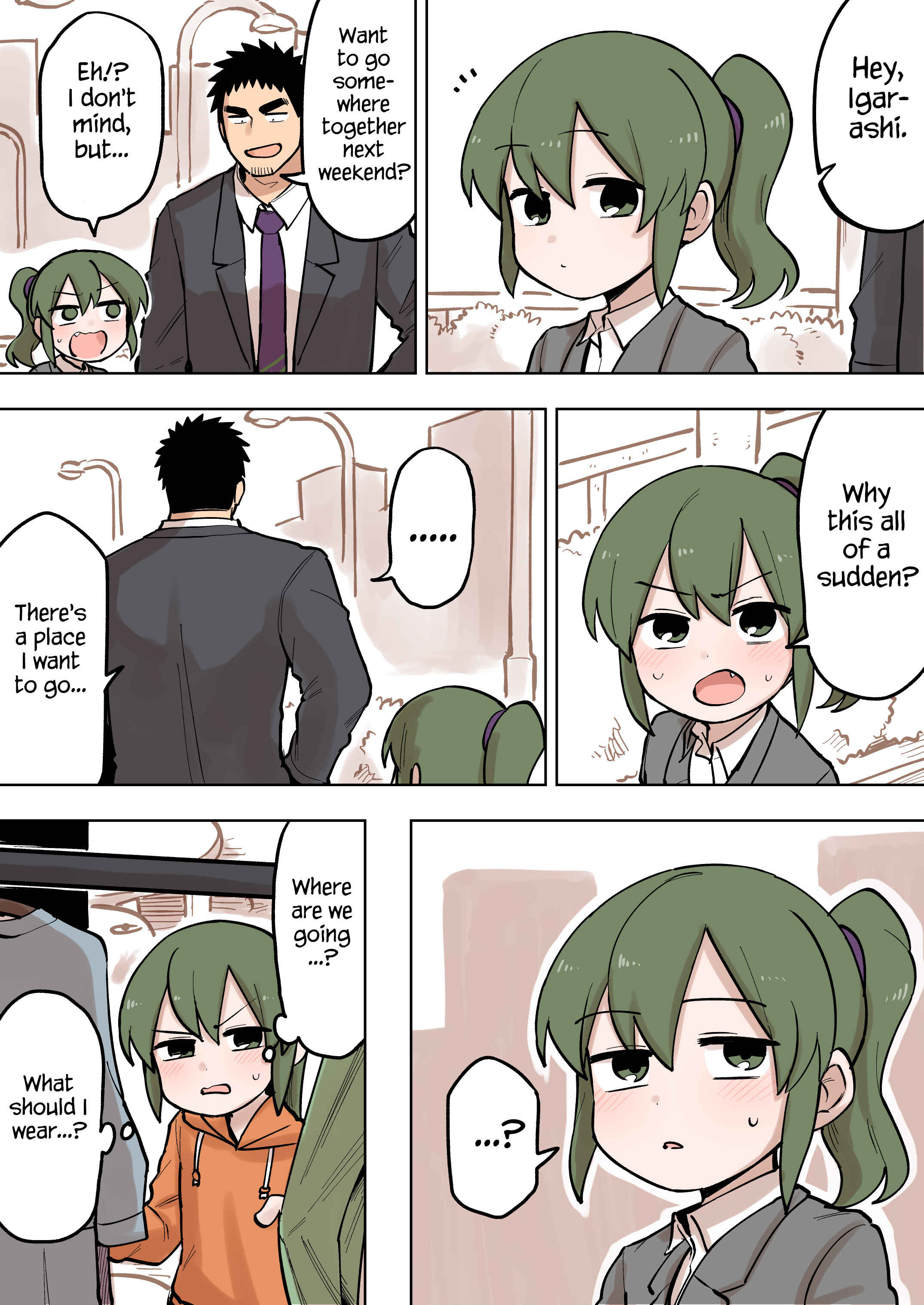 Page 1 Chapter 93 Senpai ga Uzai Kouhai no Hanashi