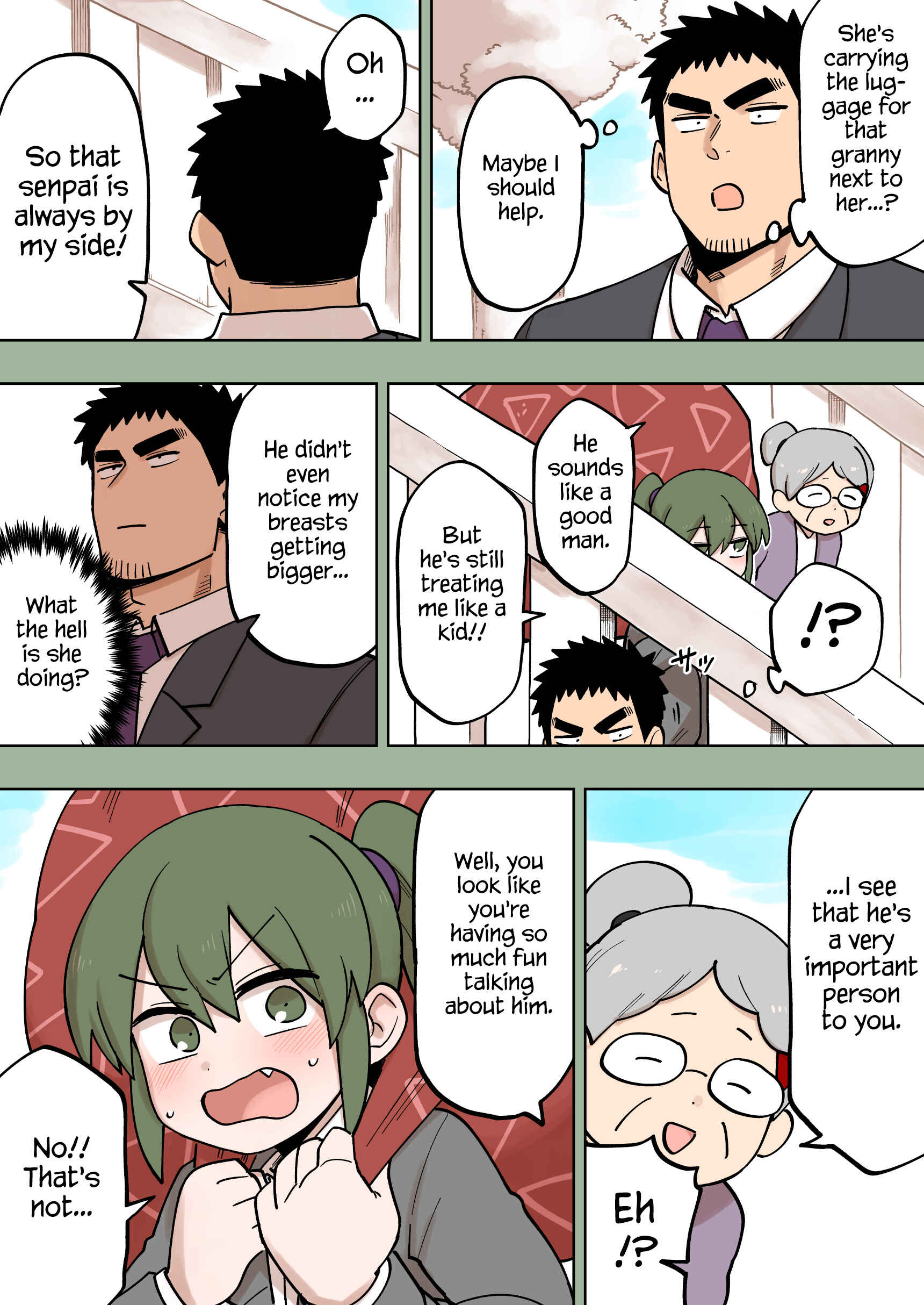 Page 3 Chapter 107 Senpai ga Uzai Kouhai no Hanashi